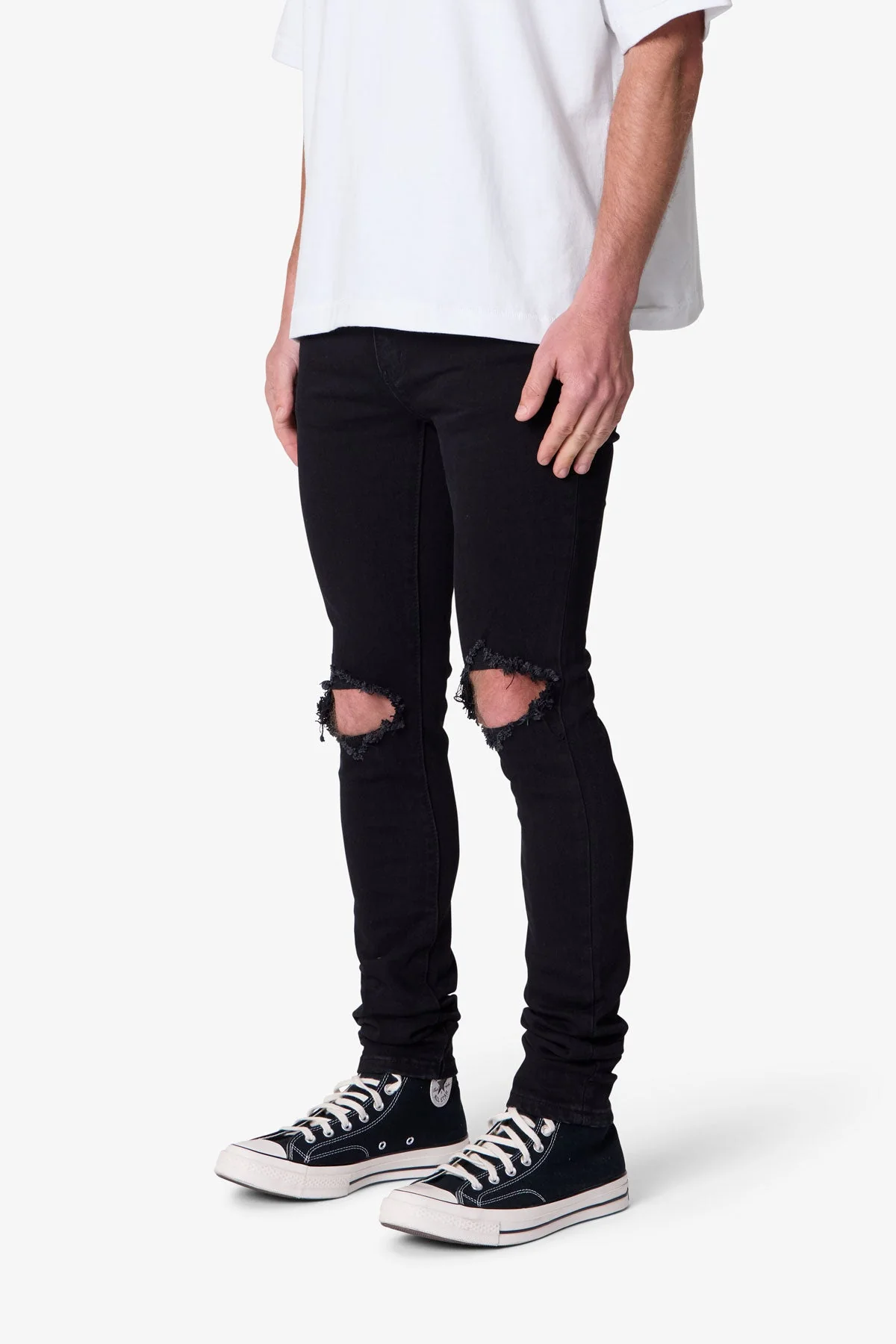 X1 Skinny Denim - Black - Image 3