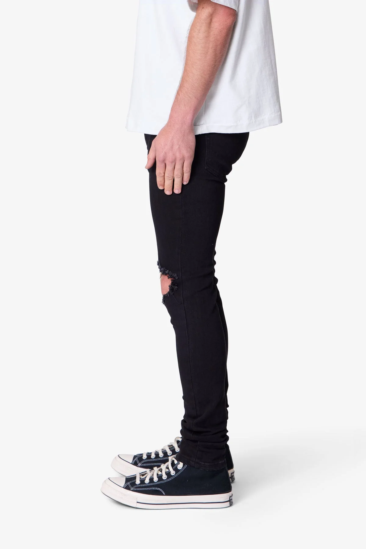 X1 Skinny Denim - Black - Image 4