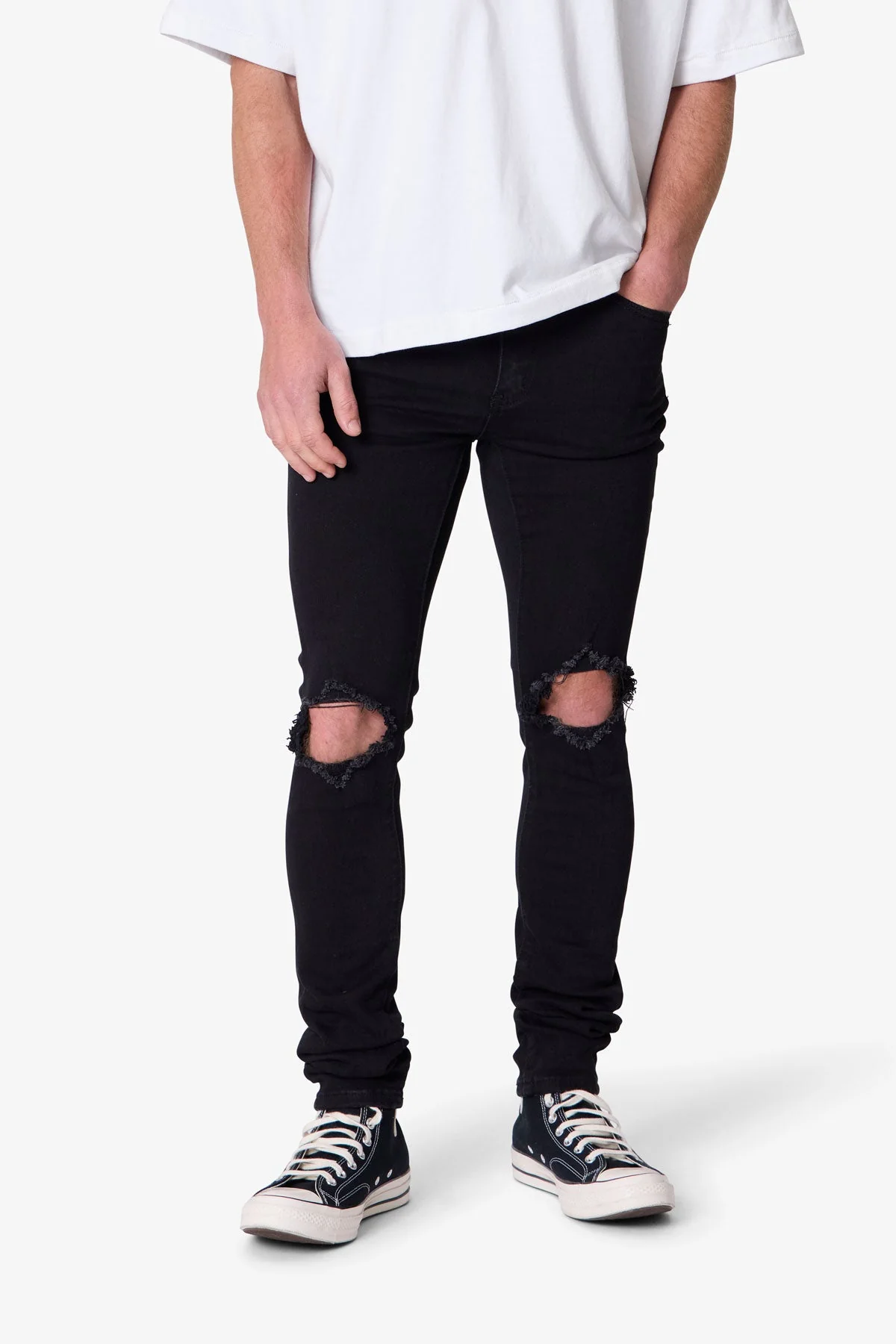 X1 Skinny Denim - Black - Image 6