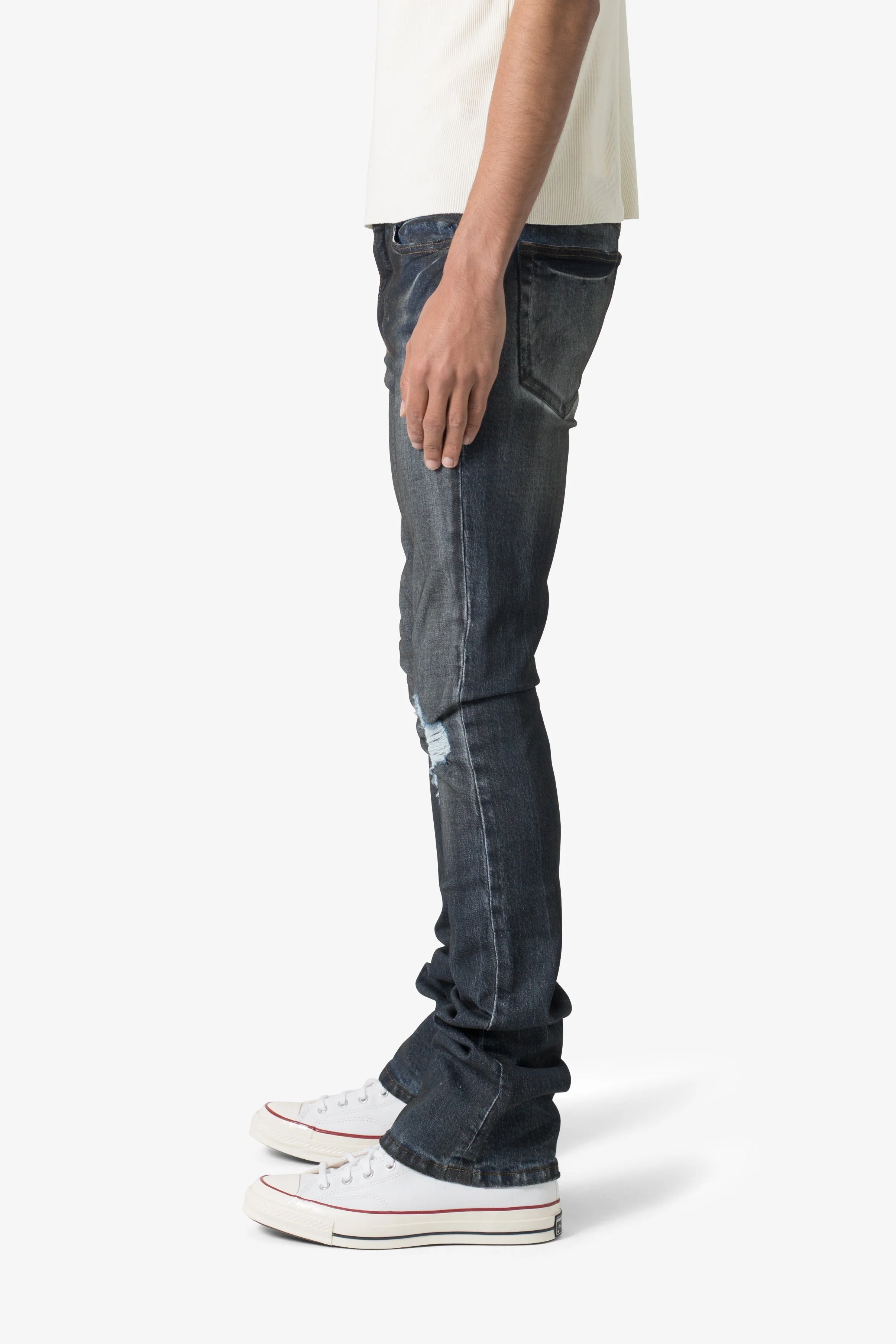 X385 Skinny Stacked Denim - Blue - Image 5