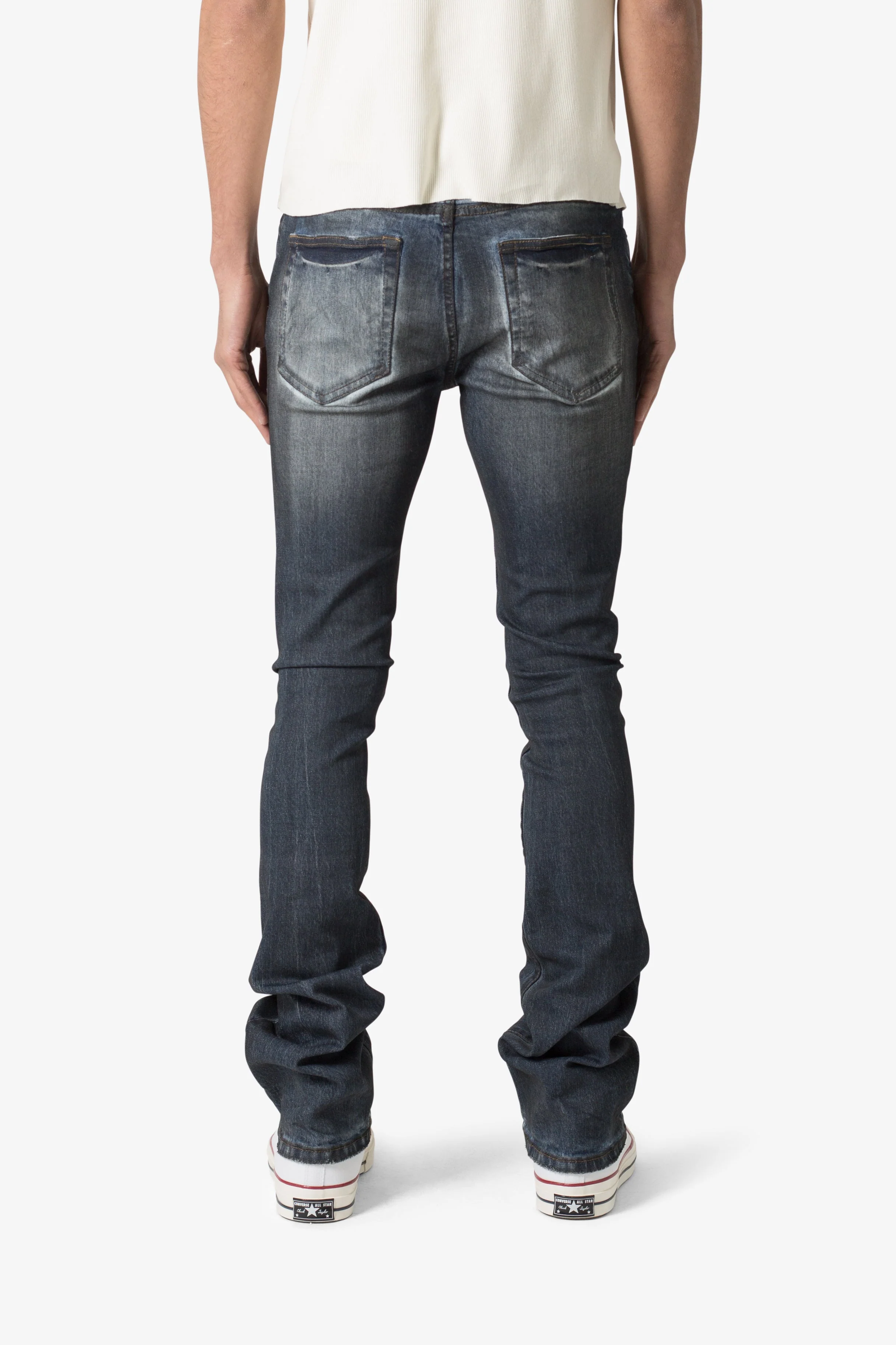 X385 Skinny Stacked Denim - Blue - Image 6