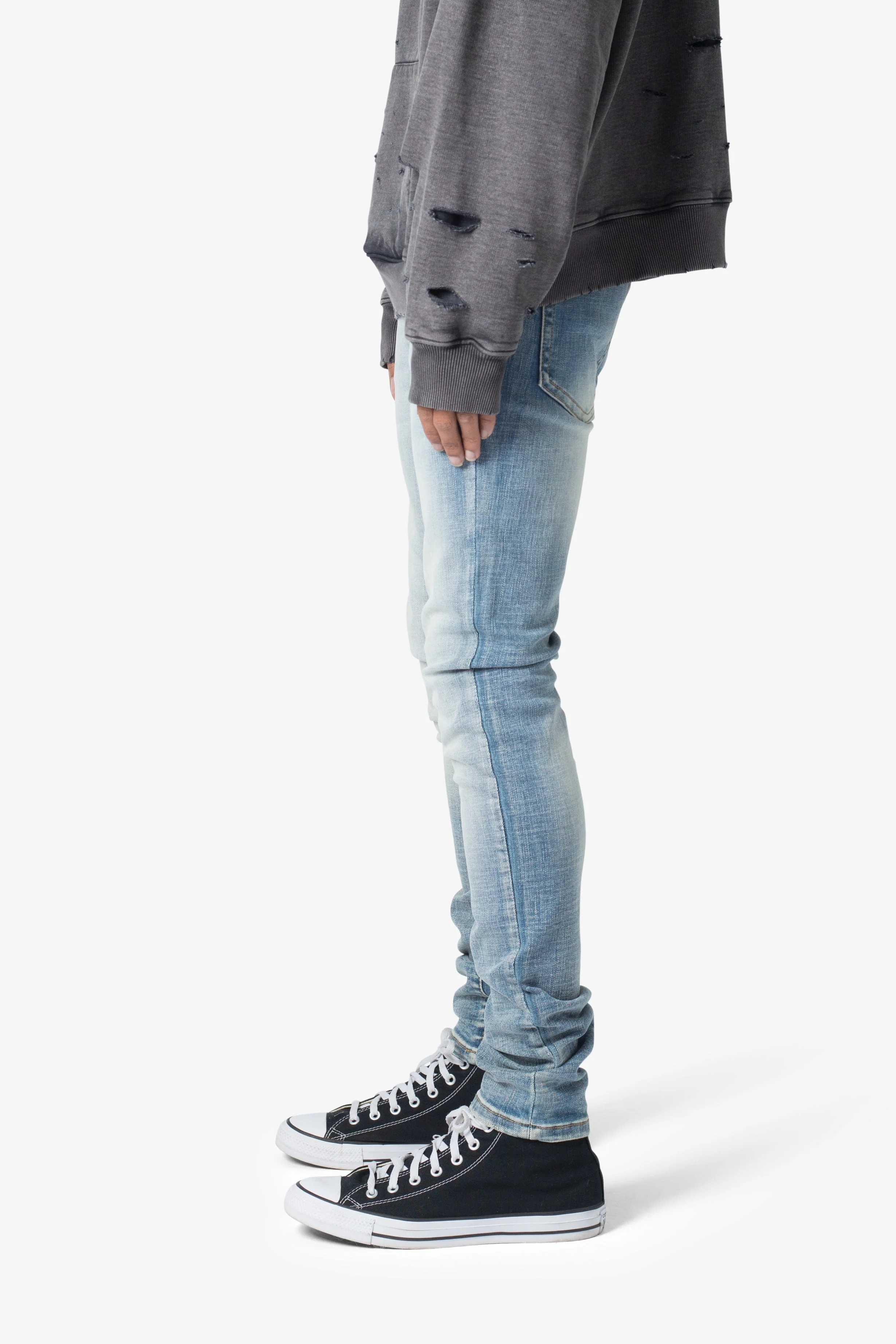 X494 Skinny Denim - Blue - Image 4