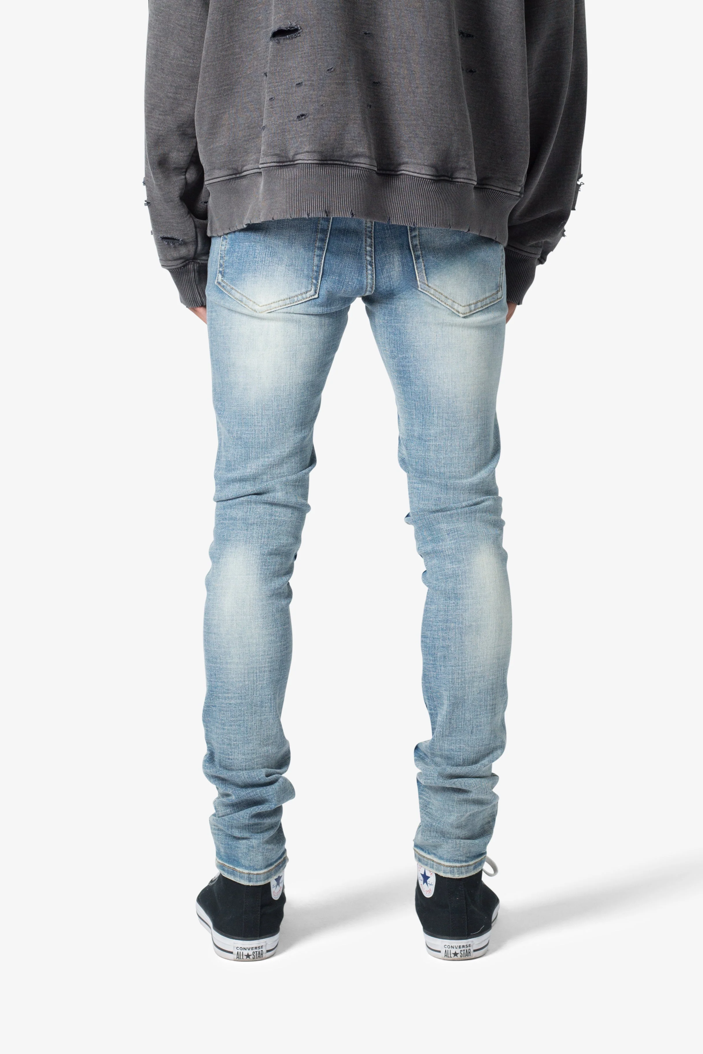 X494 Skinny Denim - Blue - Image 5