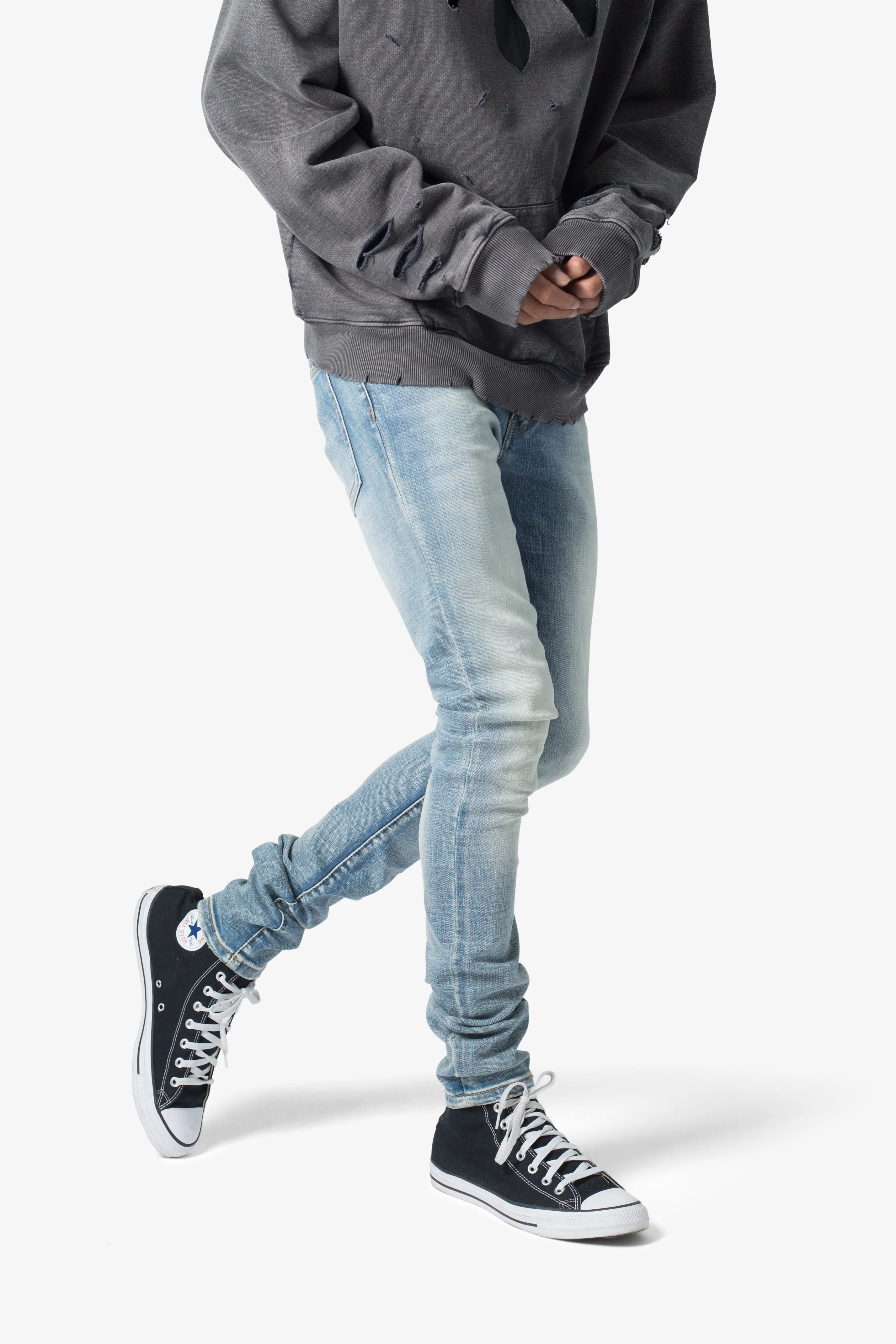 X494 Skinny Denim - Blue - Image 6