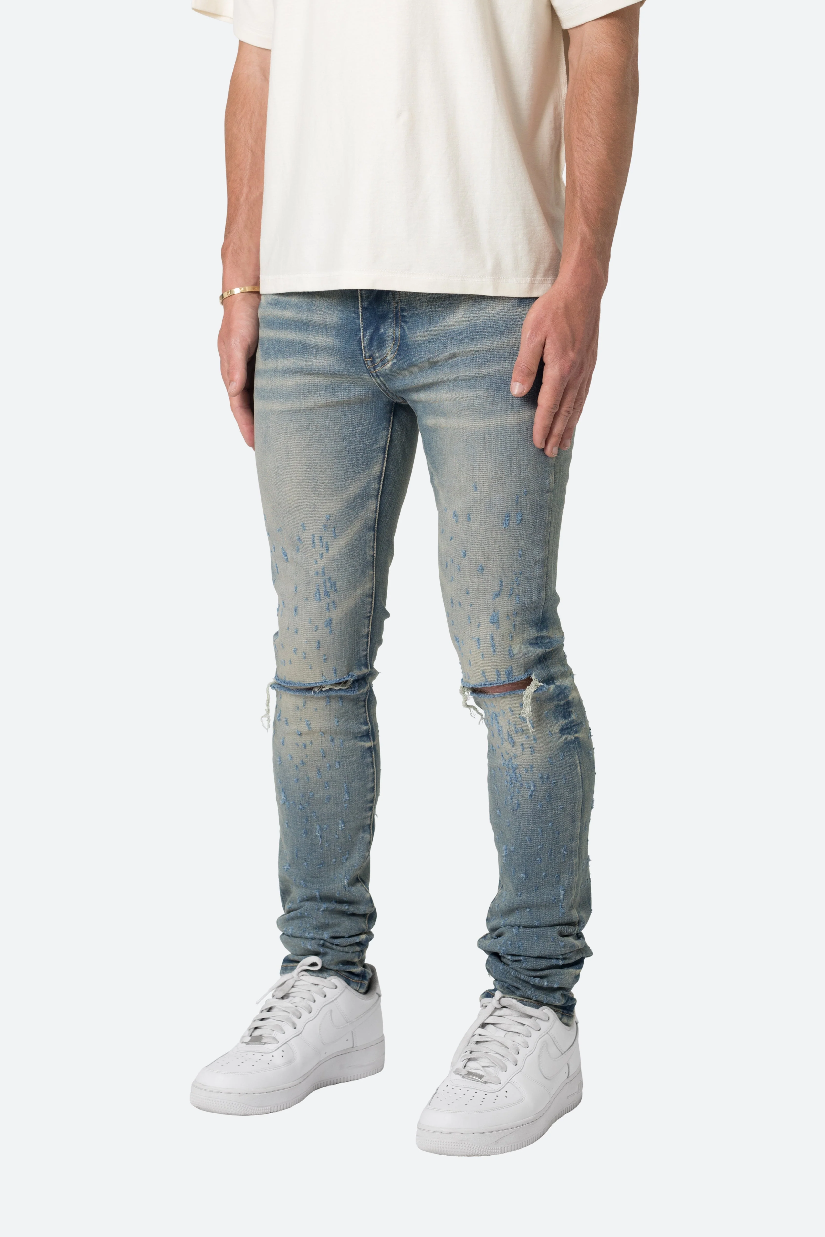 X502 Skinny Denim - Blue - Image 3