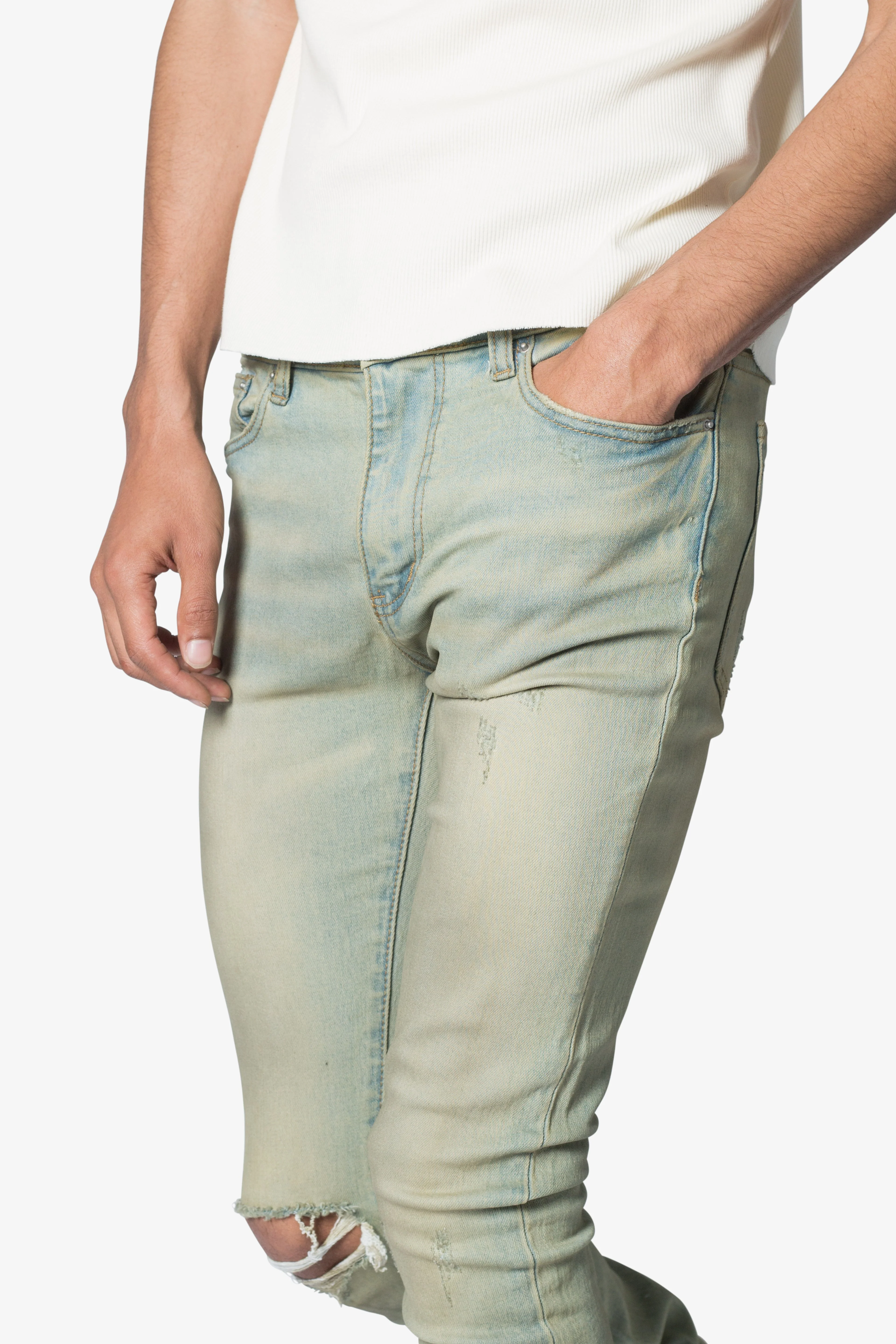 X511 Skinny Denim - Blue - Image 7