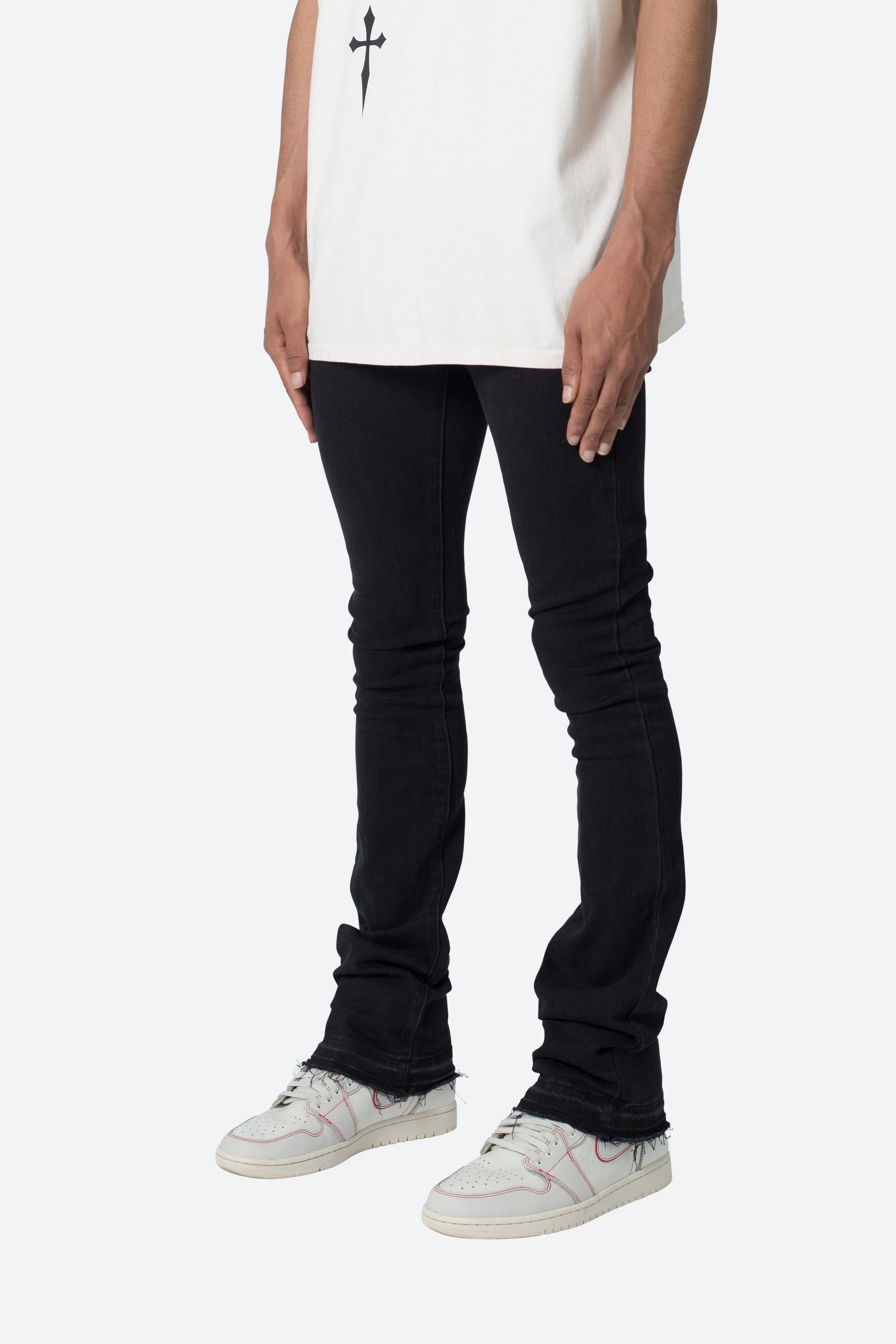 X514 Skinny Stacked Denim - Black - Image 3