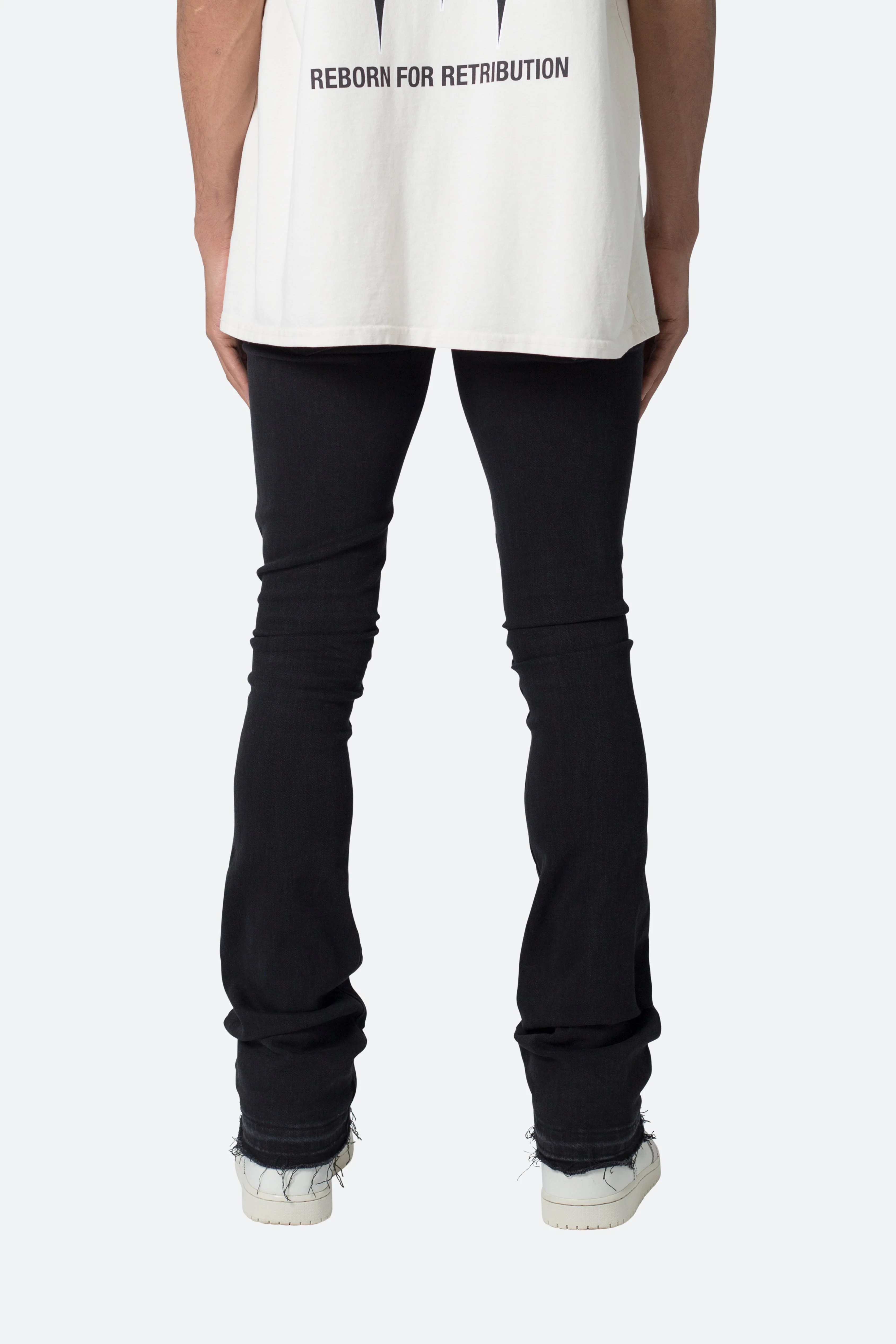 X514 Skinny Stacked Denim - Black - Image 5