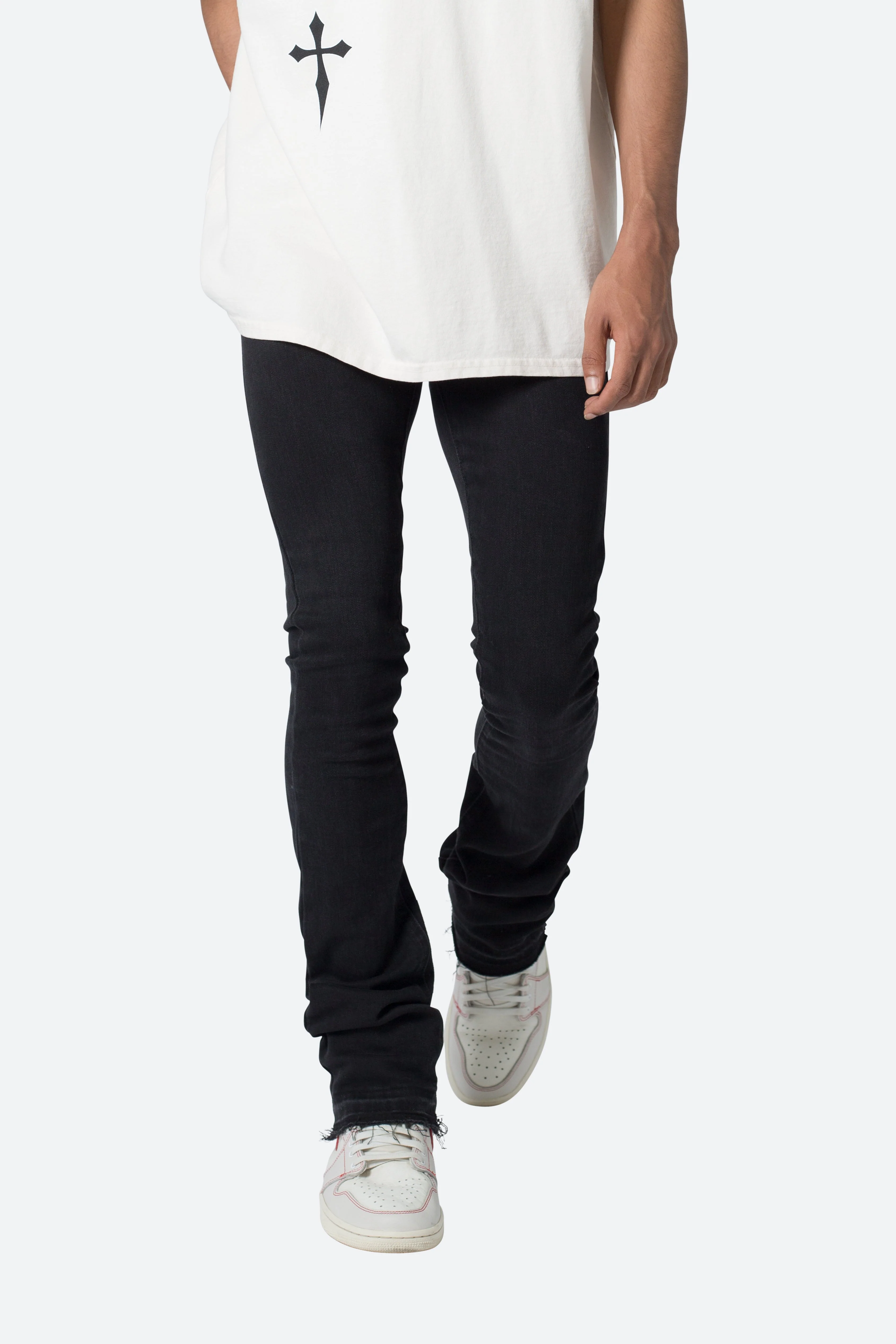 X514 Skinny Stacked Denim - Black - Image 6