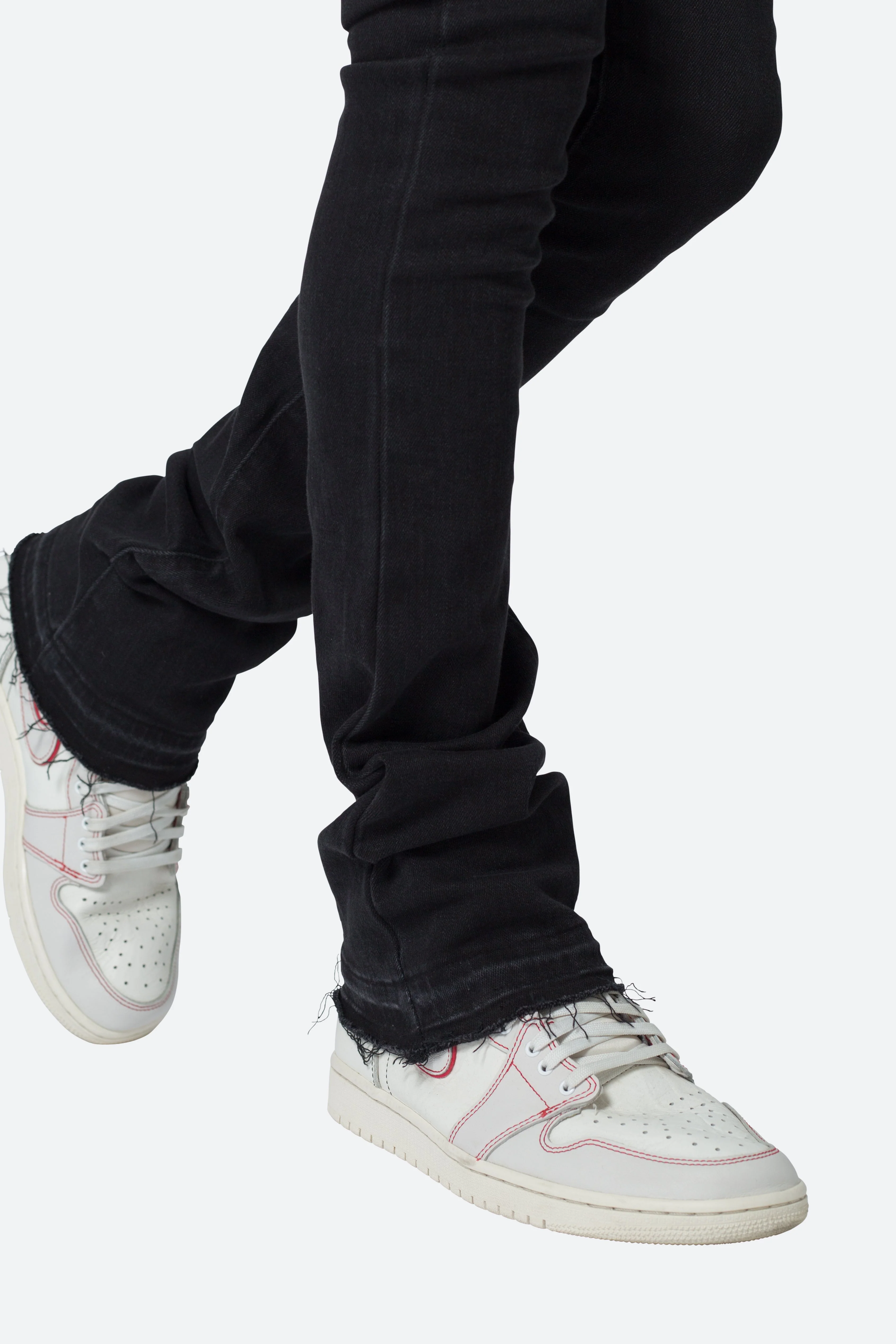 X514 Skinny Stacked Denim - Black - Image 8