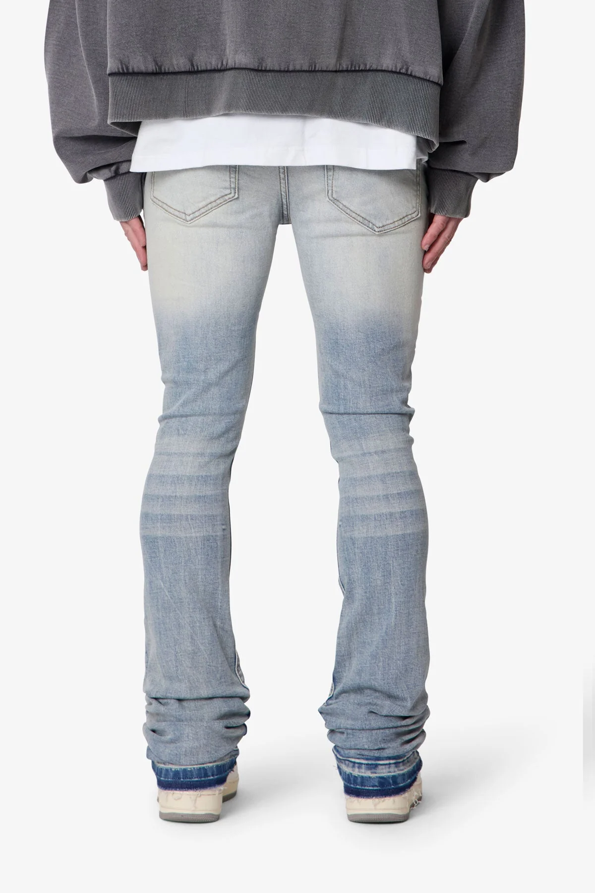 X514 Skinny Stacked Denim - Medium Blue - Image 5