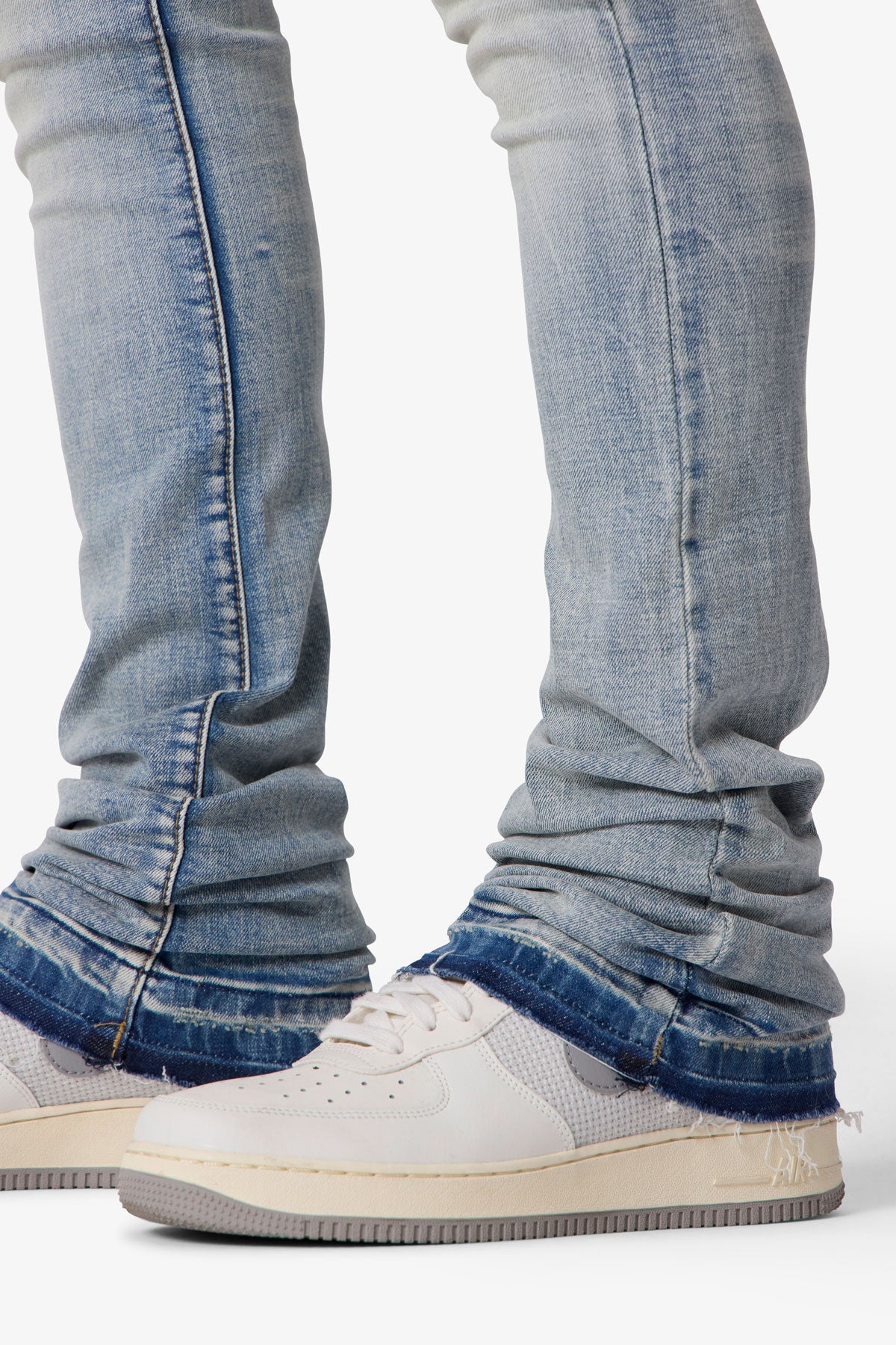 X514 Skinny Stacked Denim - Medium Blue - Image 8