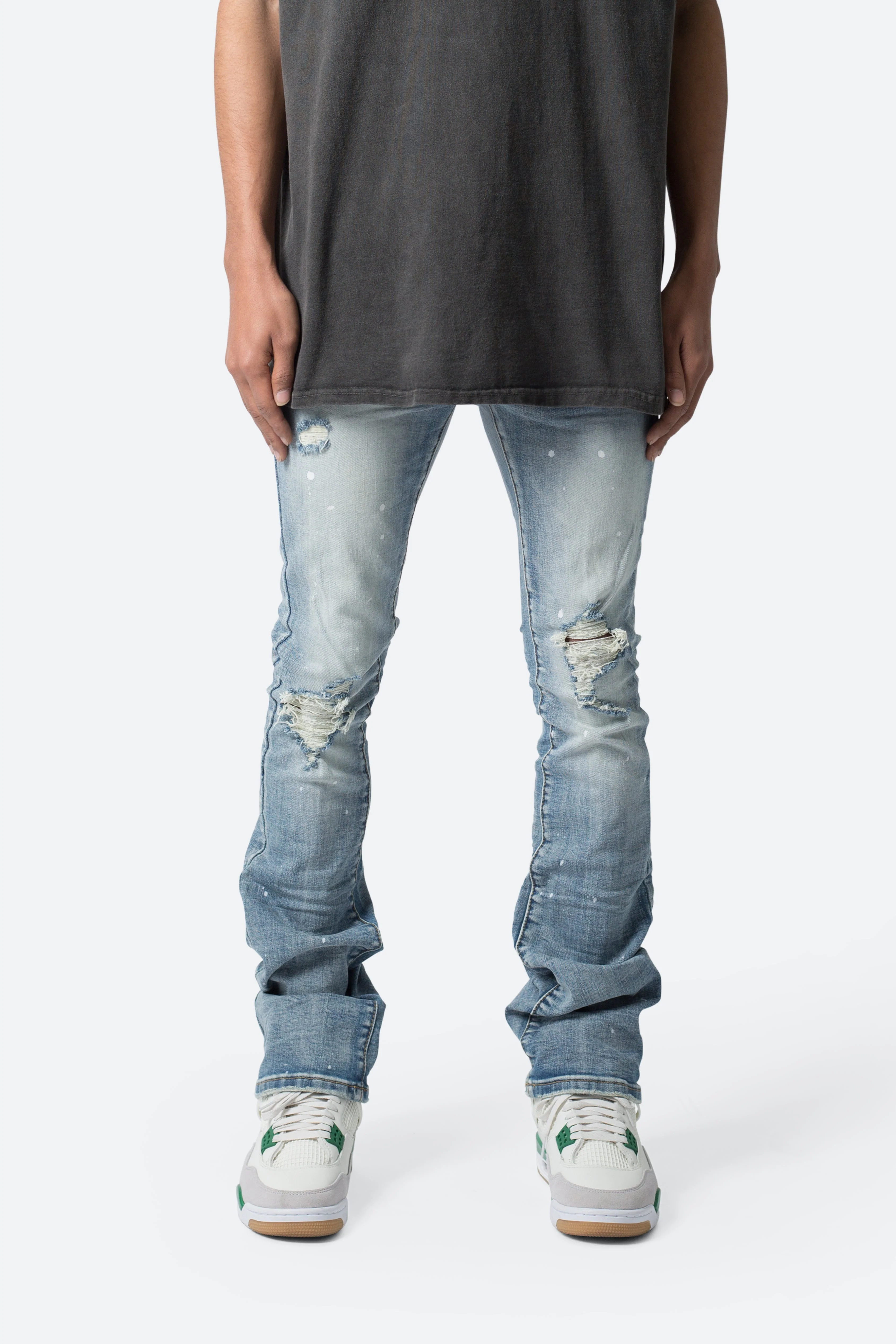 X598 Skinny Stacked Denim - Blue - Image 3