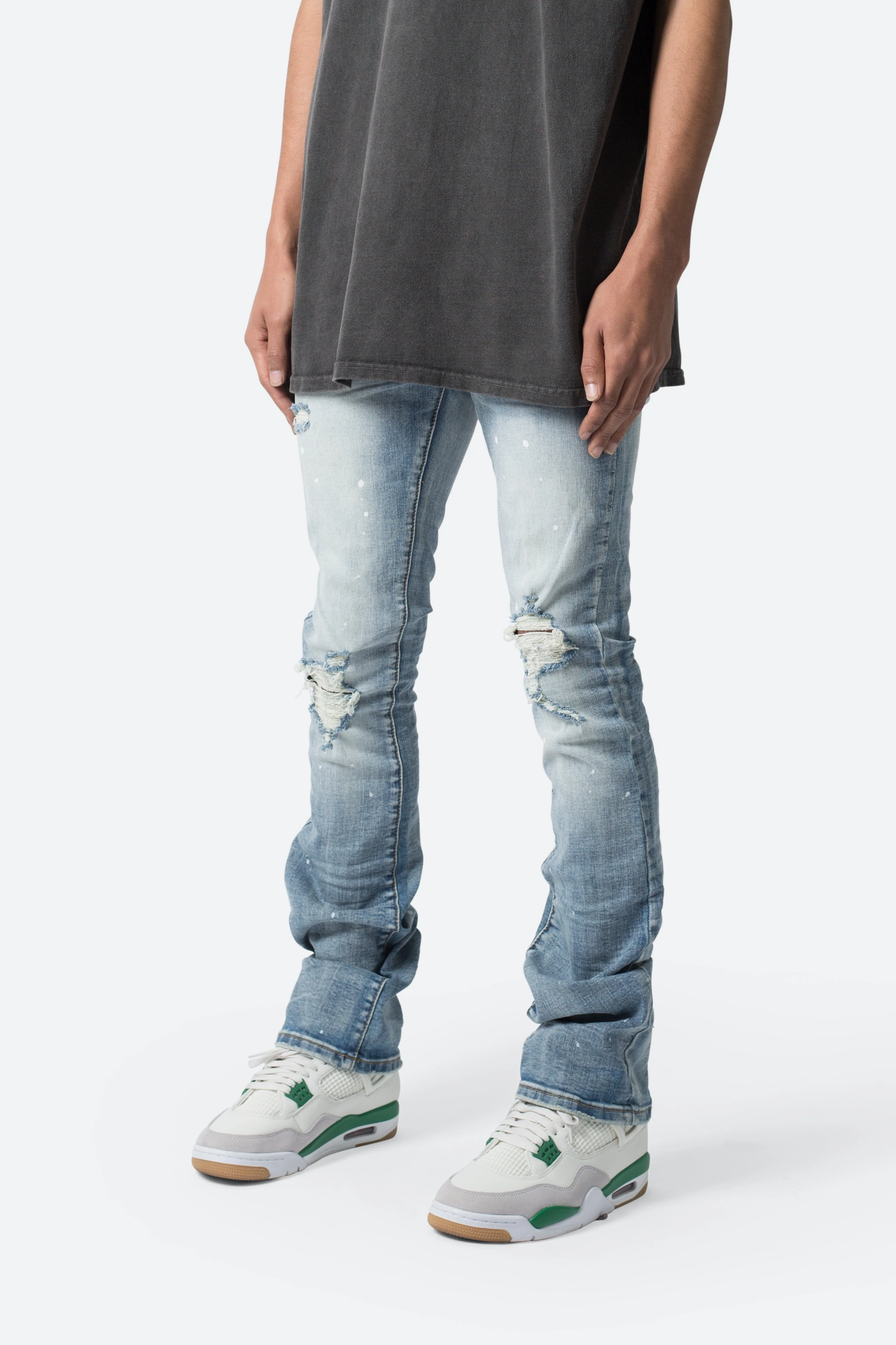 X598 Skinny Stacked Denim - Blue - Image 4
