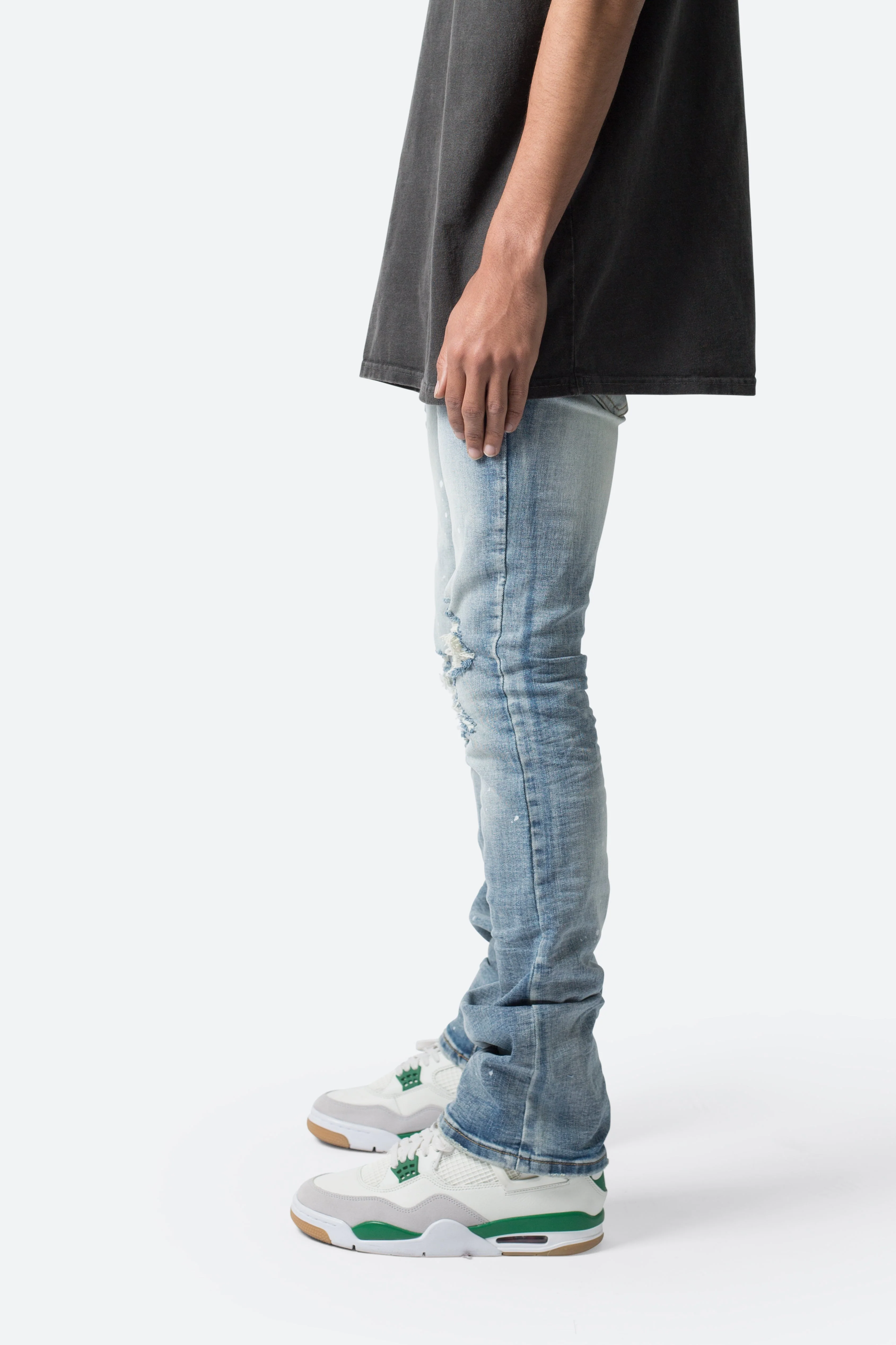 X598 Skinny Stacked Denim - Blue - Image 5