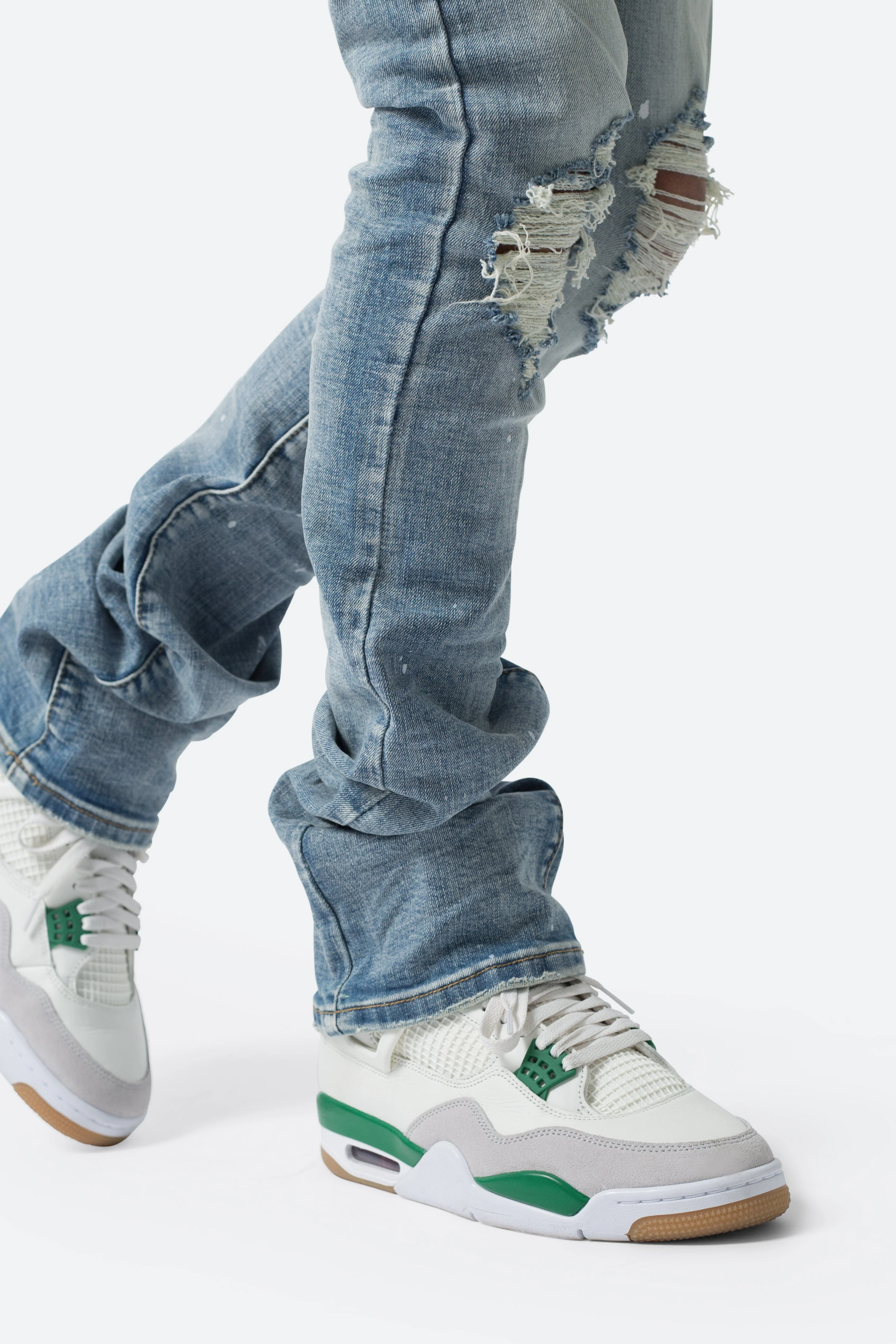X598 Skinny Stacked Denim - Blue - Image 8