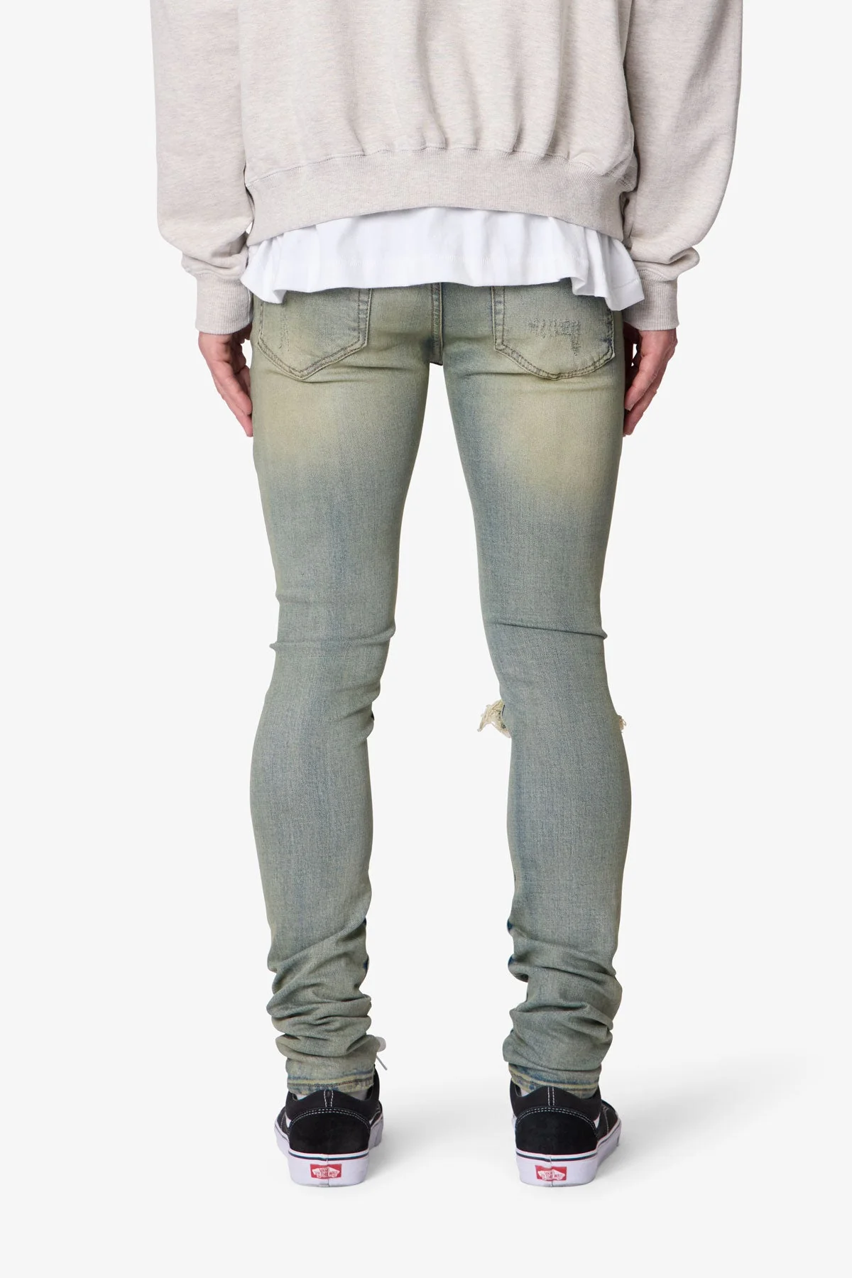 X721 Dusted Skinny Denim - 4th Day Sun Washed Blue - Image 5
