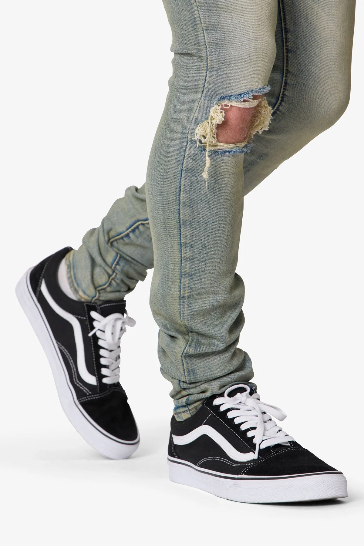 X721 Dusted Skinny Denim - 4th Day Sun Washed Blue - Image 7