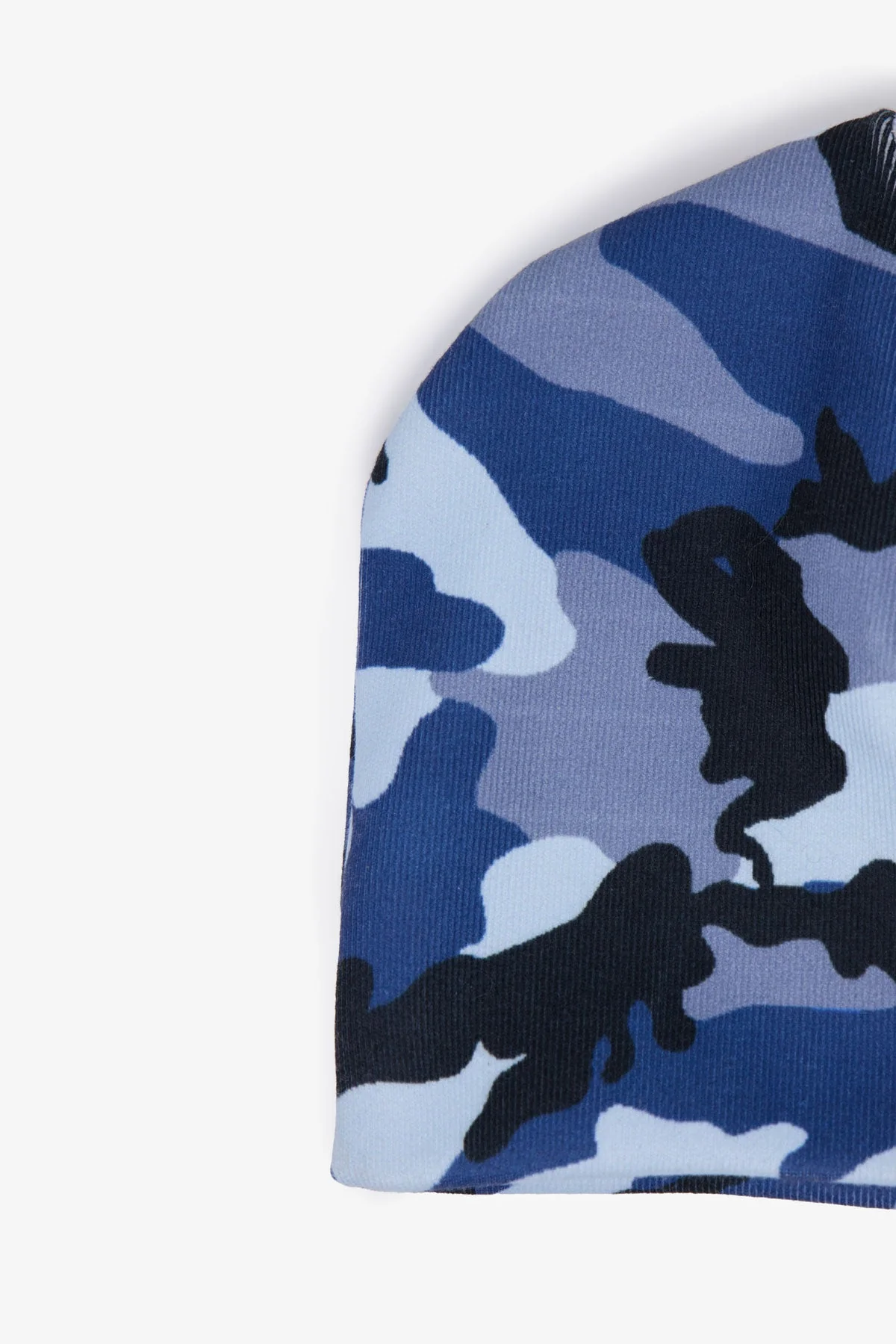 Camo Beanie - Blue - Image 3