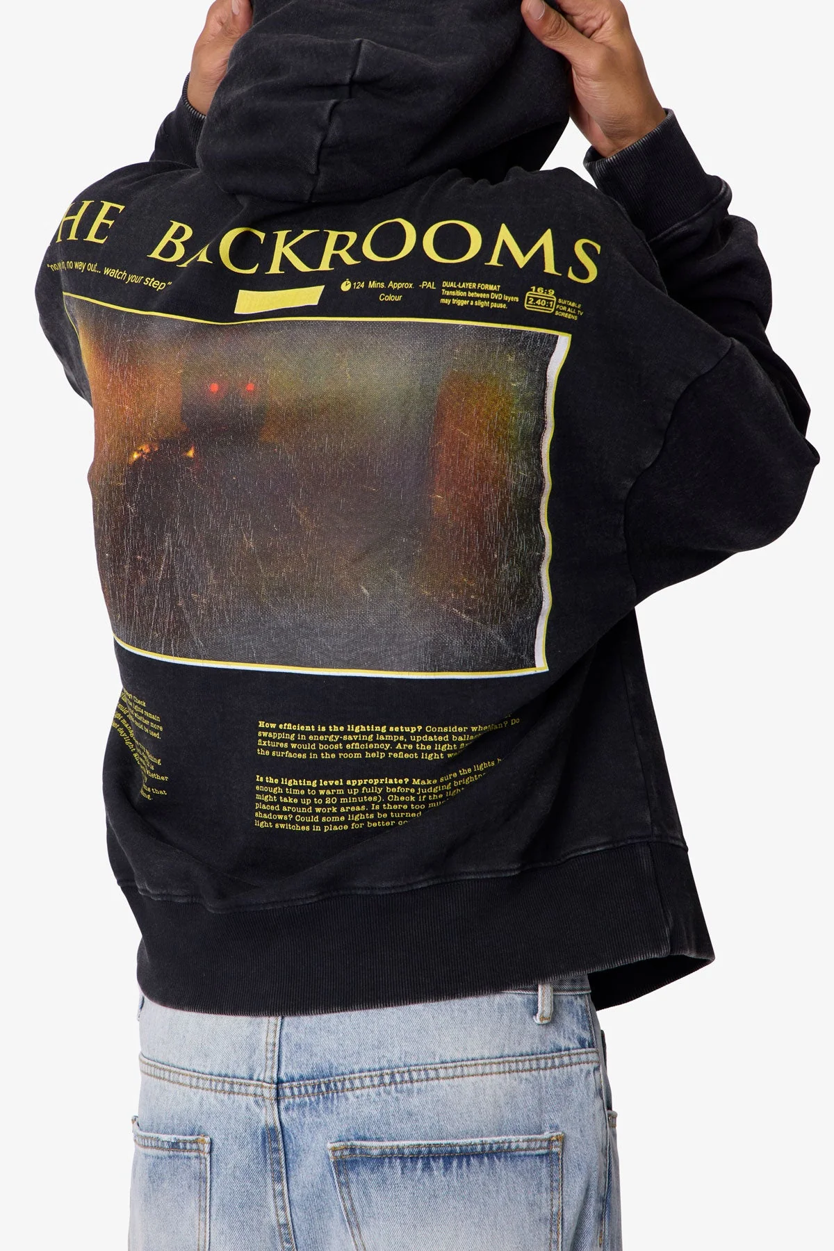 Backrooms Hoodie - Black - Image 7