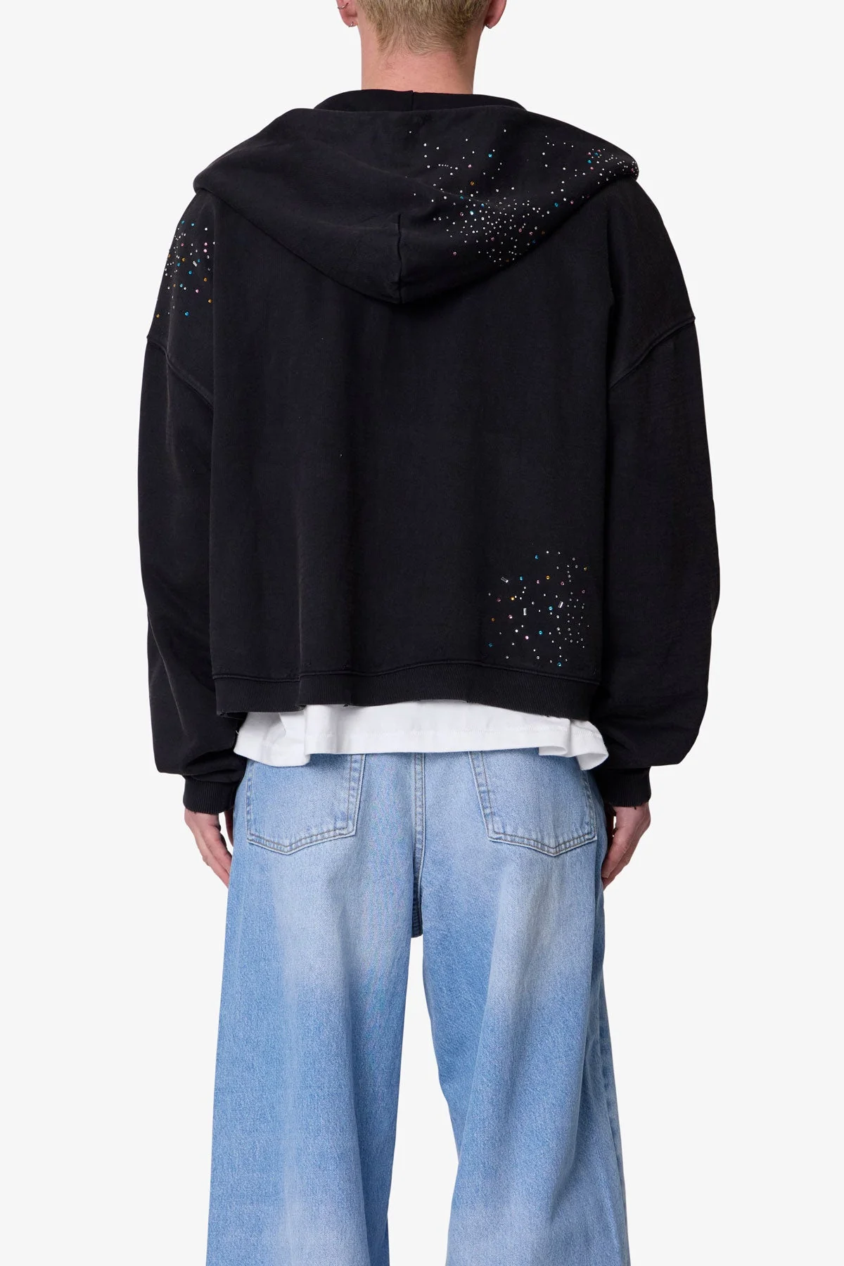 Crystal Hoodie - Washed Black - Image 5