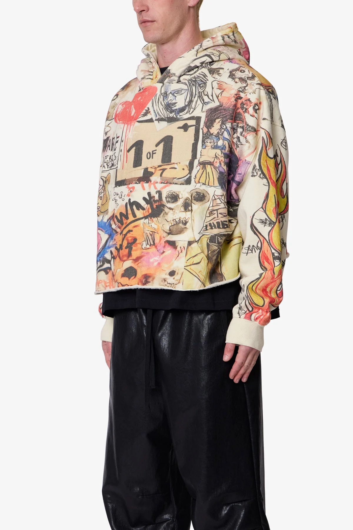 Doodle Hoodie - Multi - Image 3