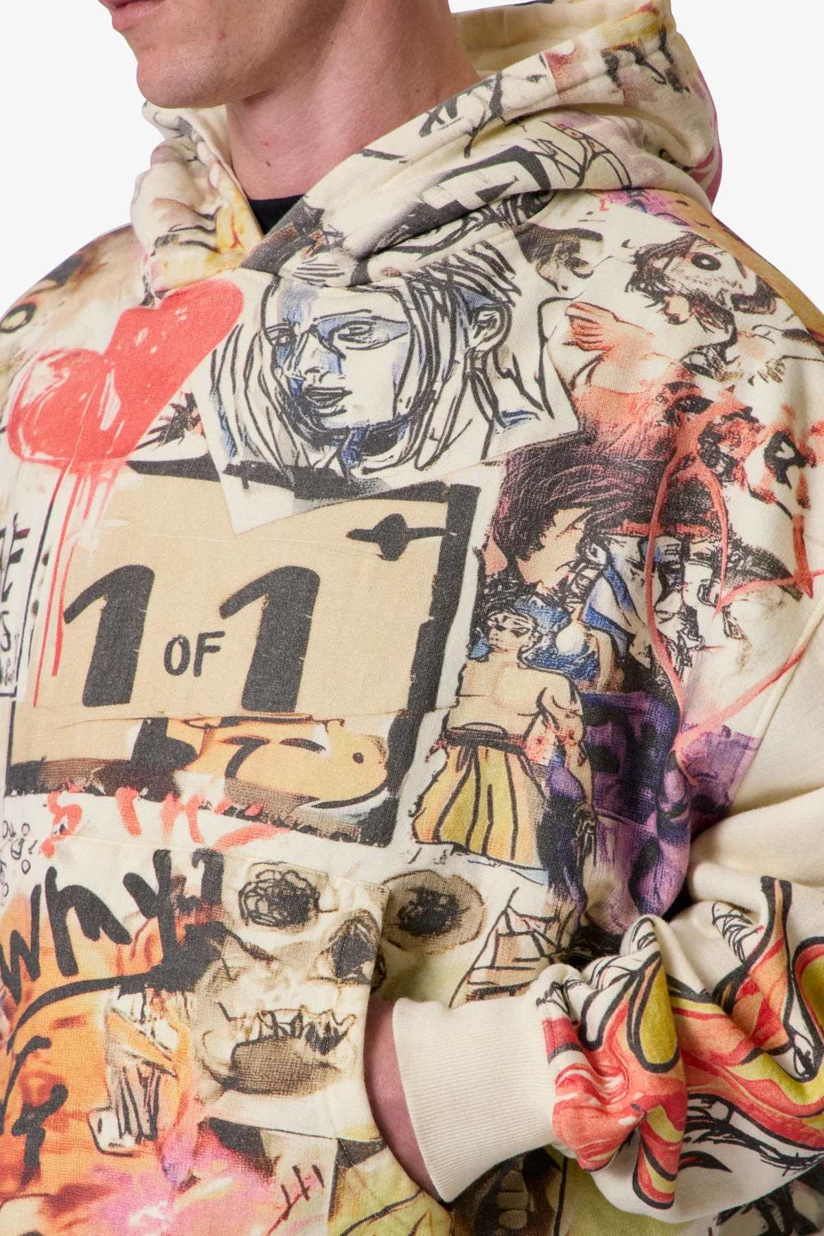 Doodle Hoodie - Multi - Image 7