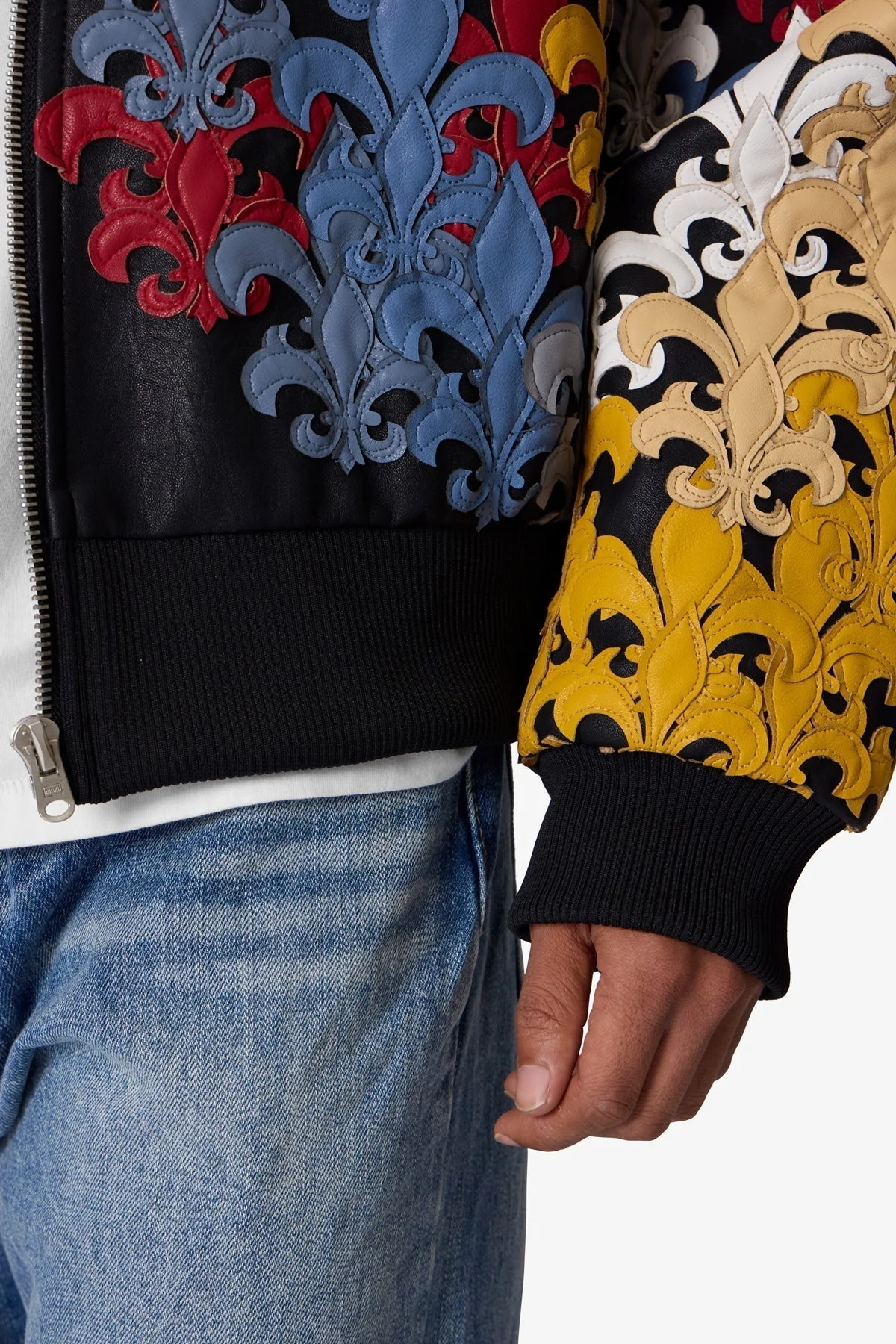 Fleur De Lis All Over Hoodie - Multi - Image 7
