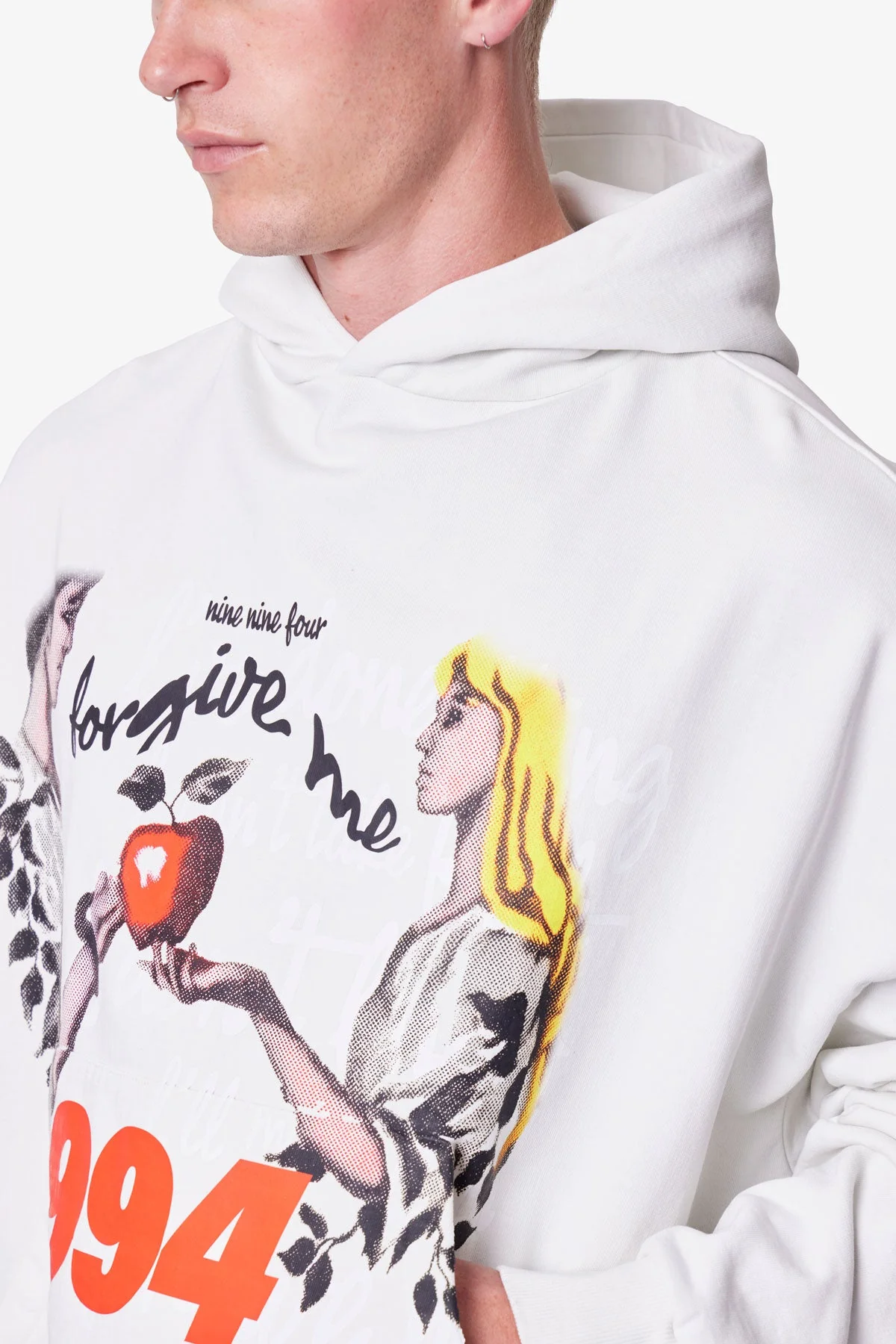 Forgive Me Hoodie - Light Blue - Image 7