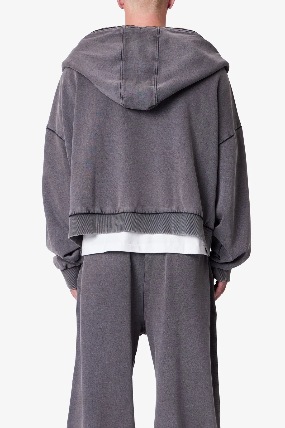 Full Zip Hoodie - Vintage Black - Image 5