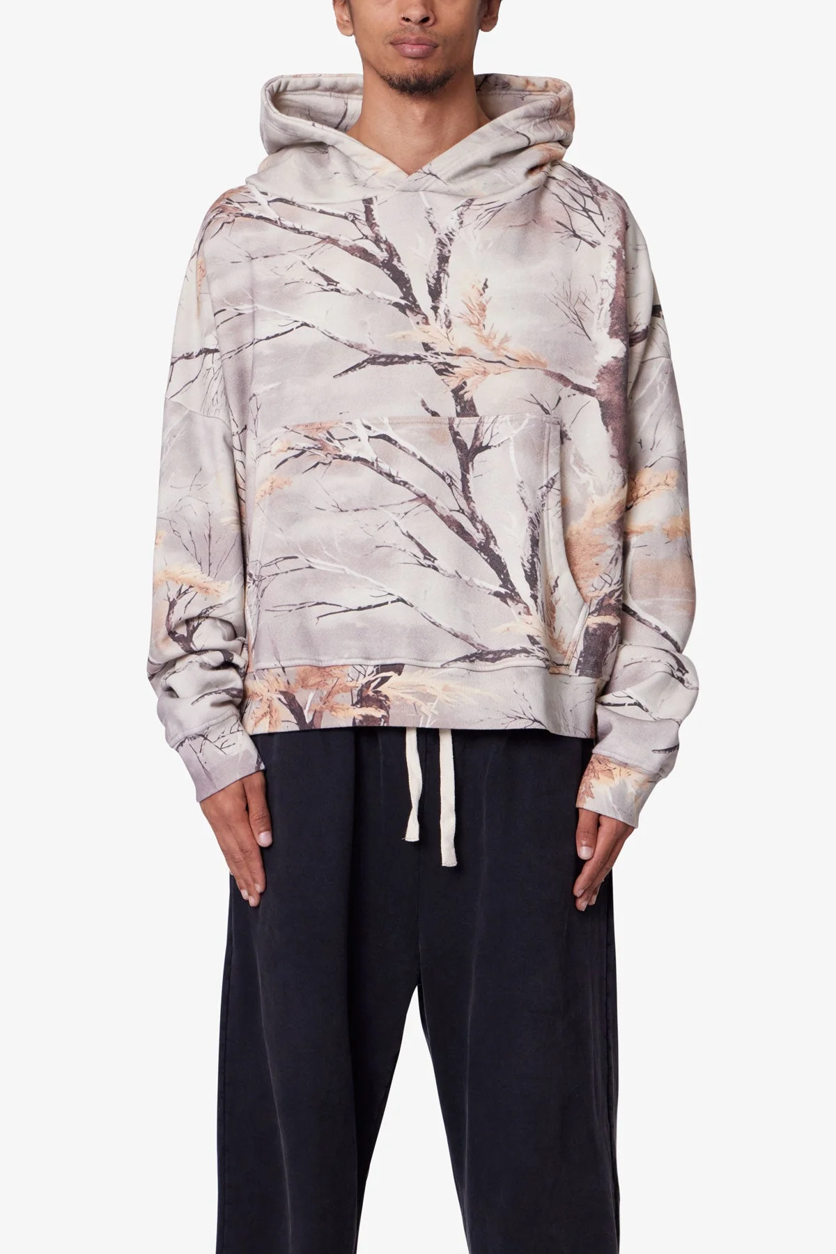 Gradient Pullover Hoodie - Snow Camo - Image 2
