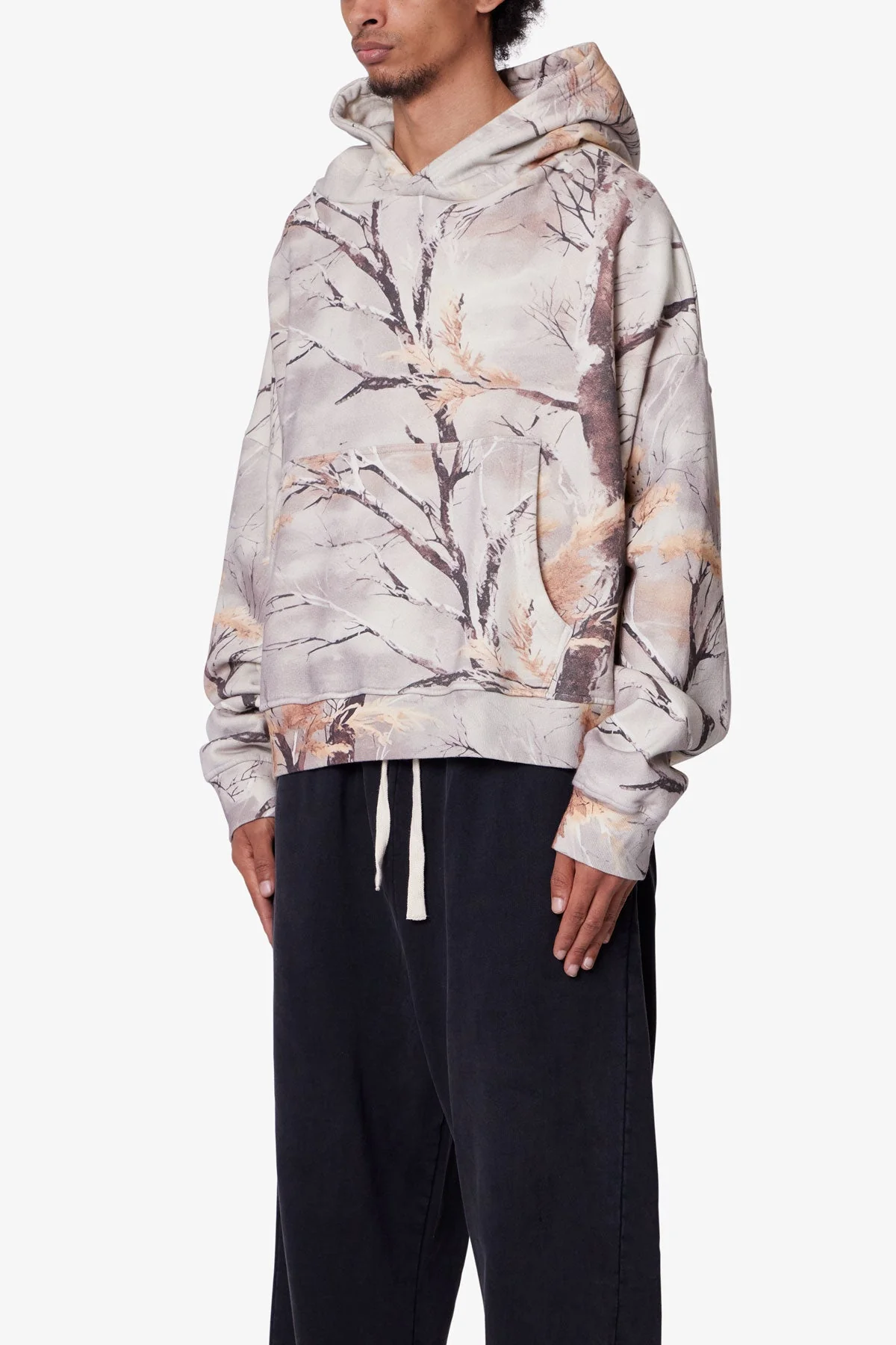 Gradient Pullover Hoodie - Snow Camo - Image 3