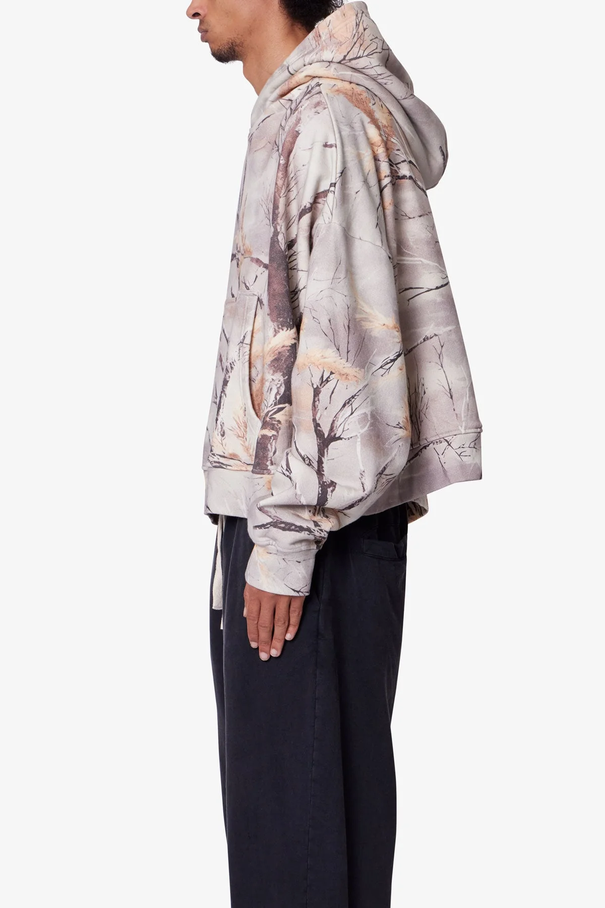 Gradient Pullover Hoodie - Snow Camo - Image 4