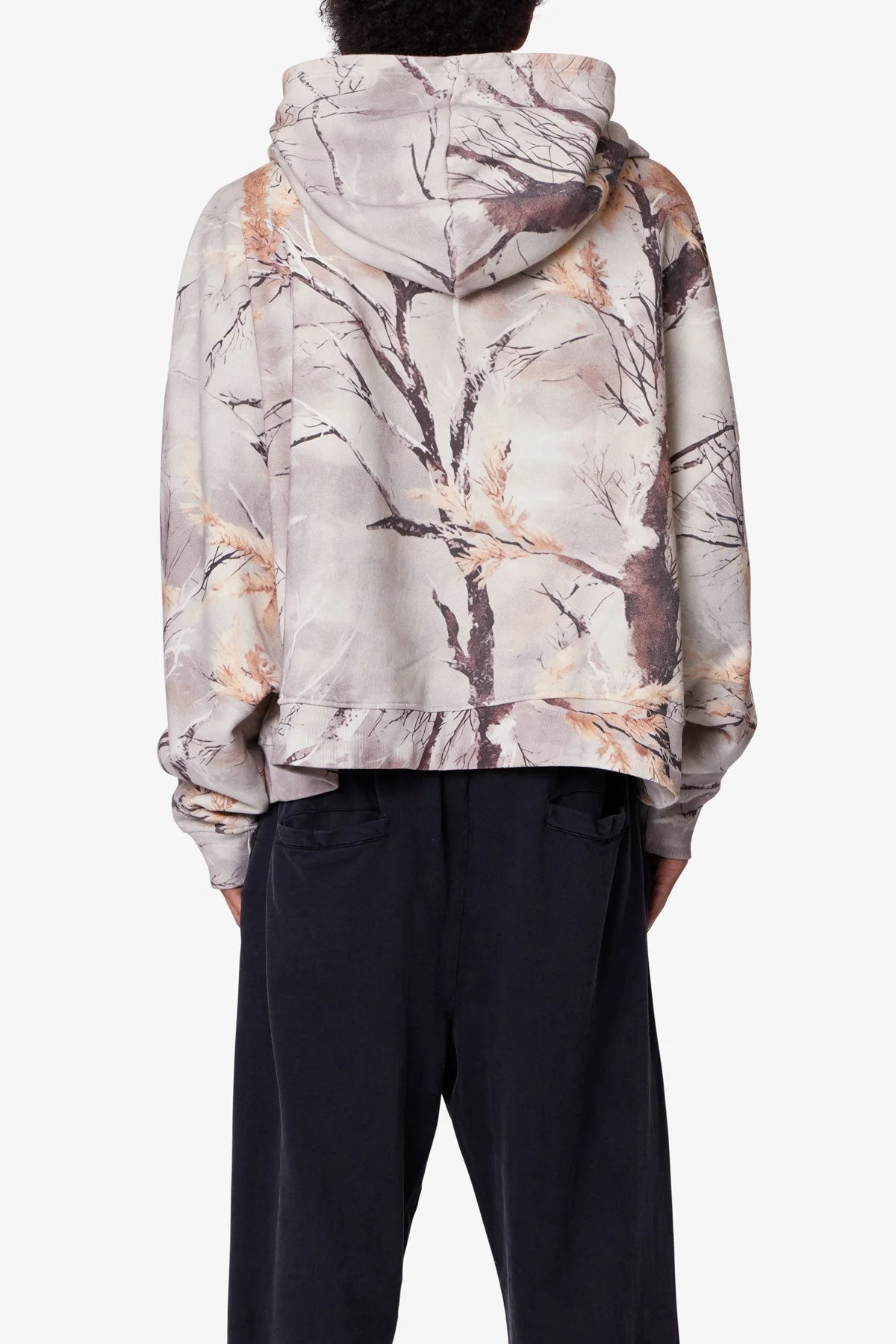 Gradient Pullover Hoodie - Snow Camo - Image 5