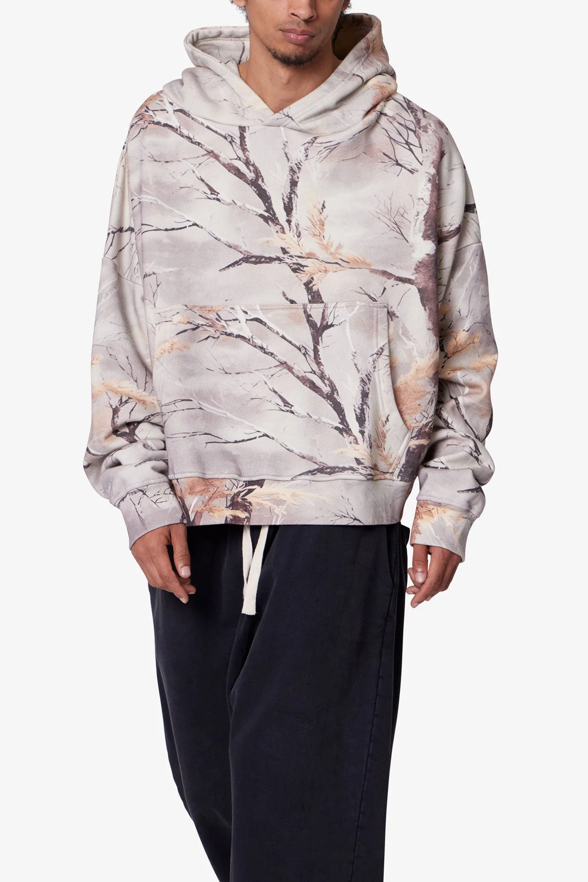 Gradient Pullover Hoodie - Snow Camo - Image 6