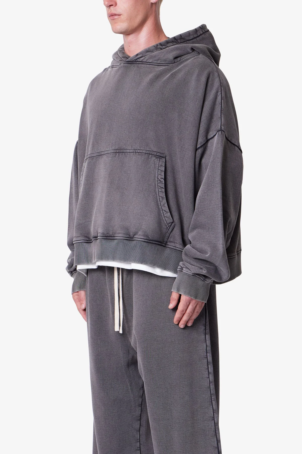 Gradient Pullover Hoodie - Vintage Black - Image 3