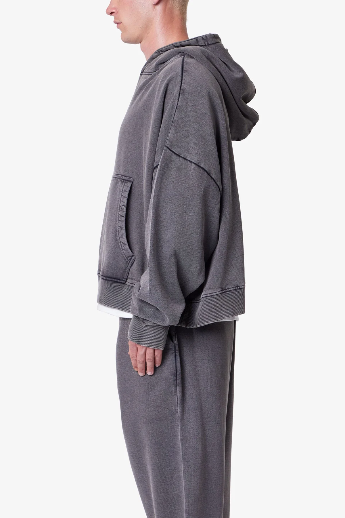 Gradient Pullover Hoodie - Vintage Black - Image 4