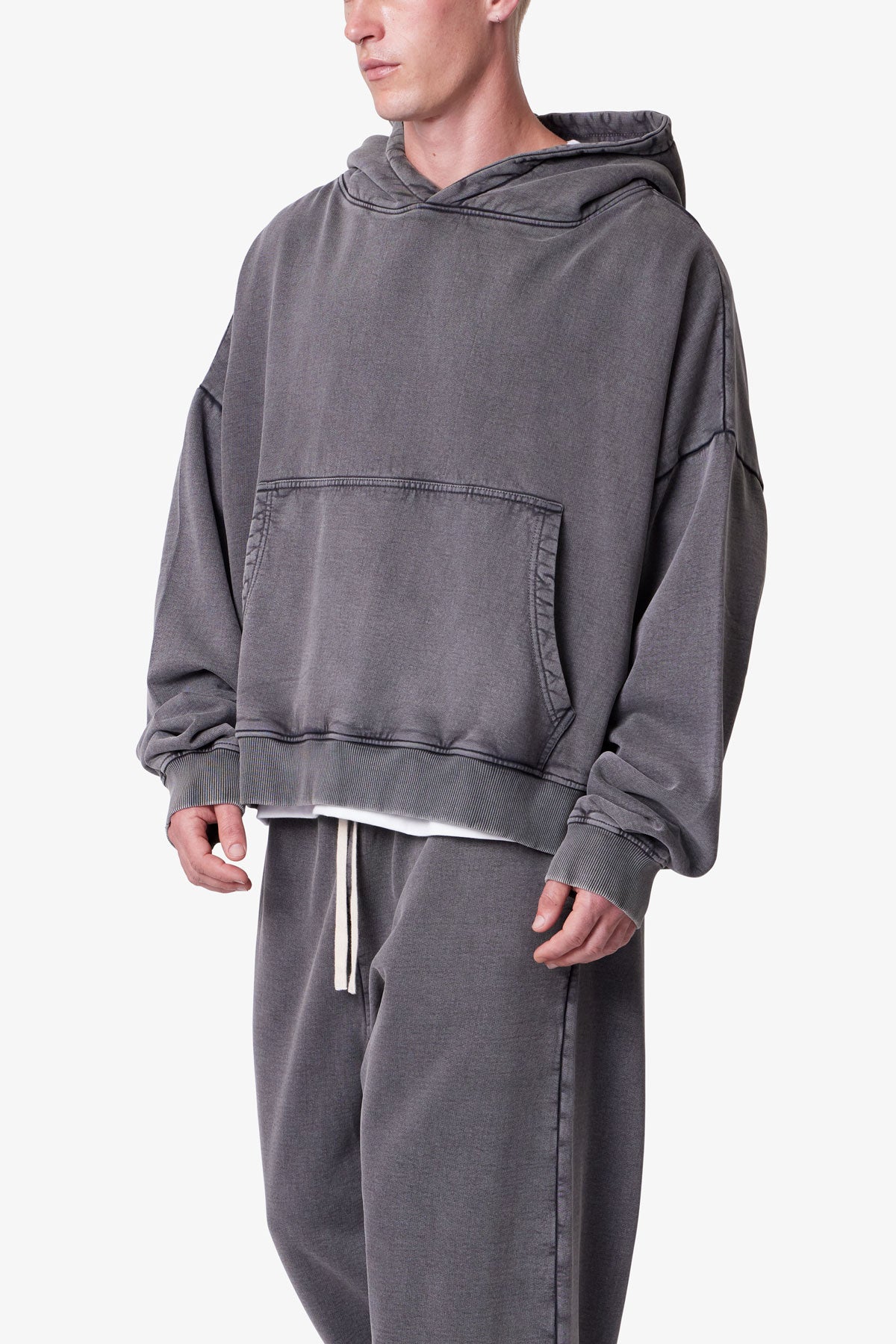 Gradient Pullover Hoodie - Vintage Black - Image 6