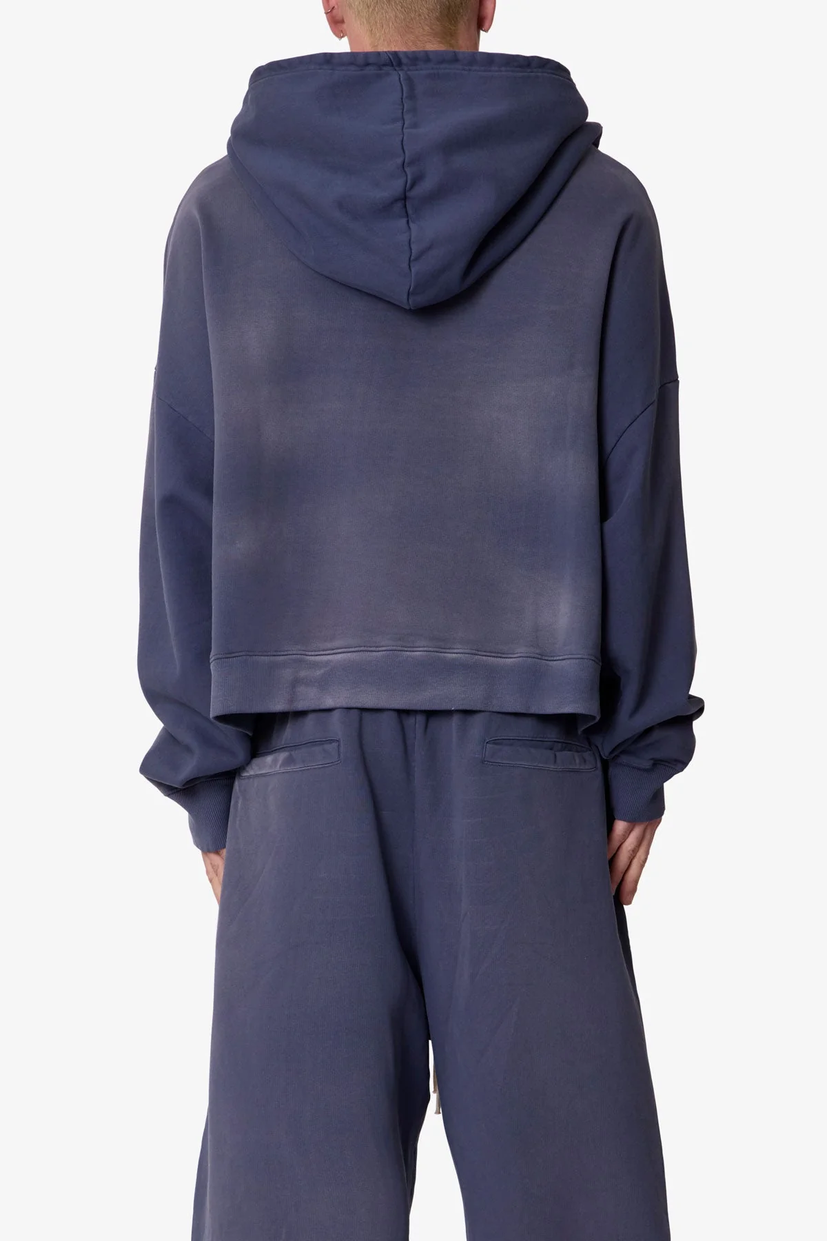 Gradient Pullover Hoodie - Washed Navy - Image 5