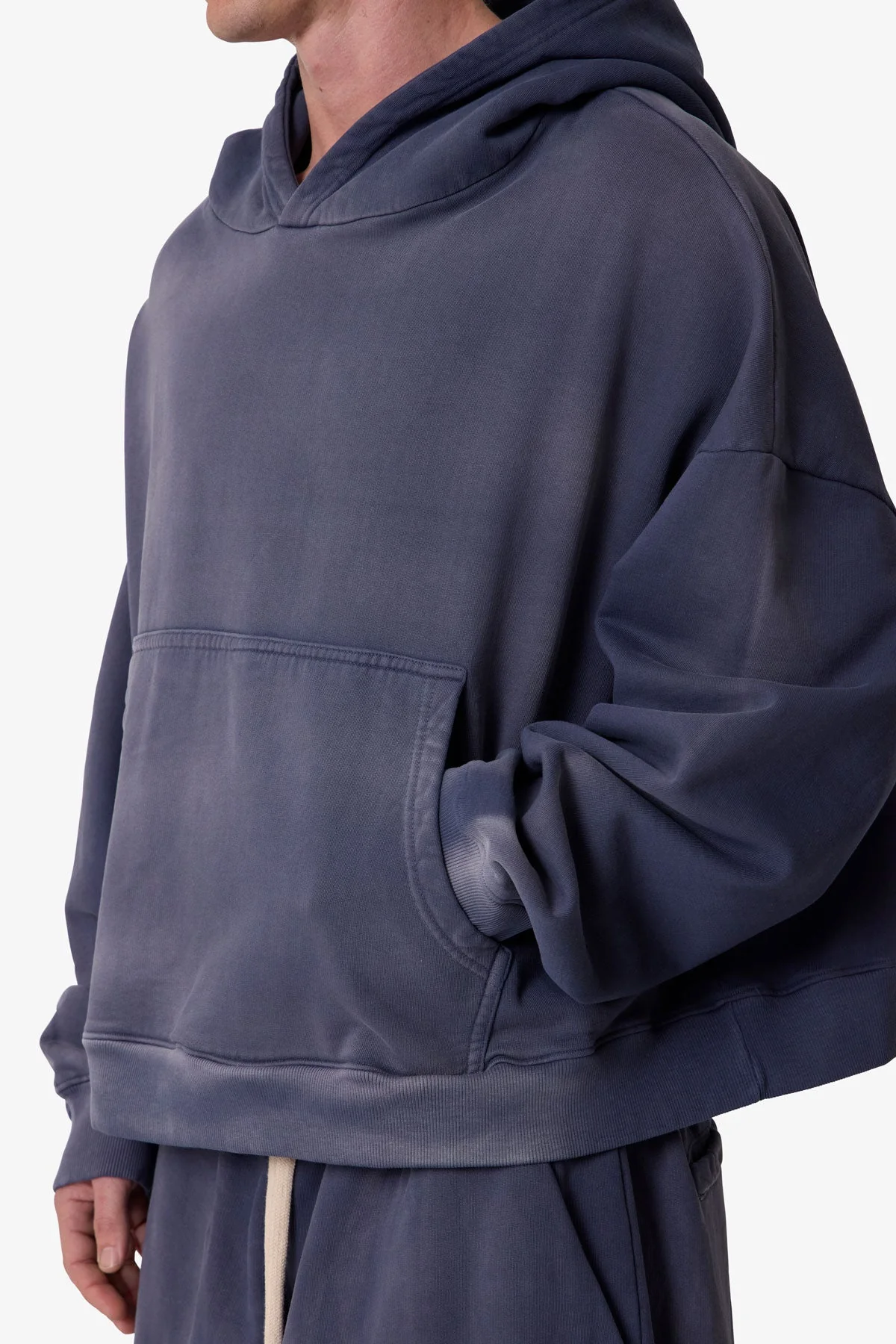Gradient Pullover Hoodie - Washed Navy - Image 7