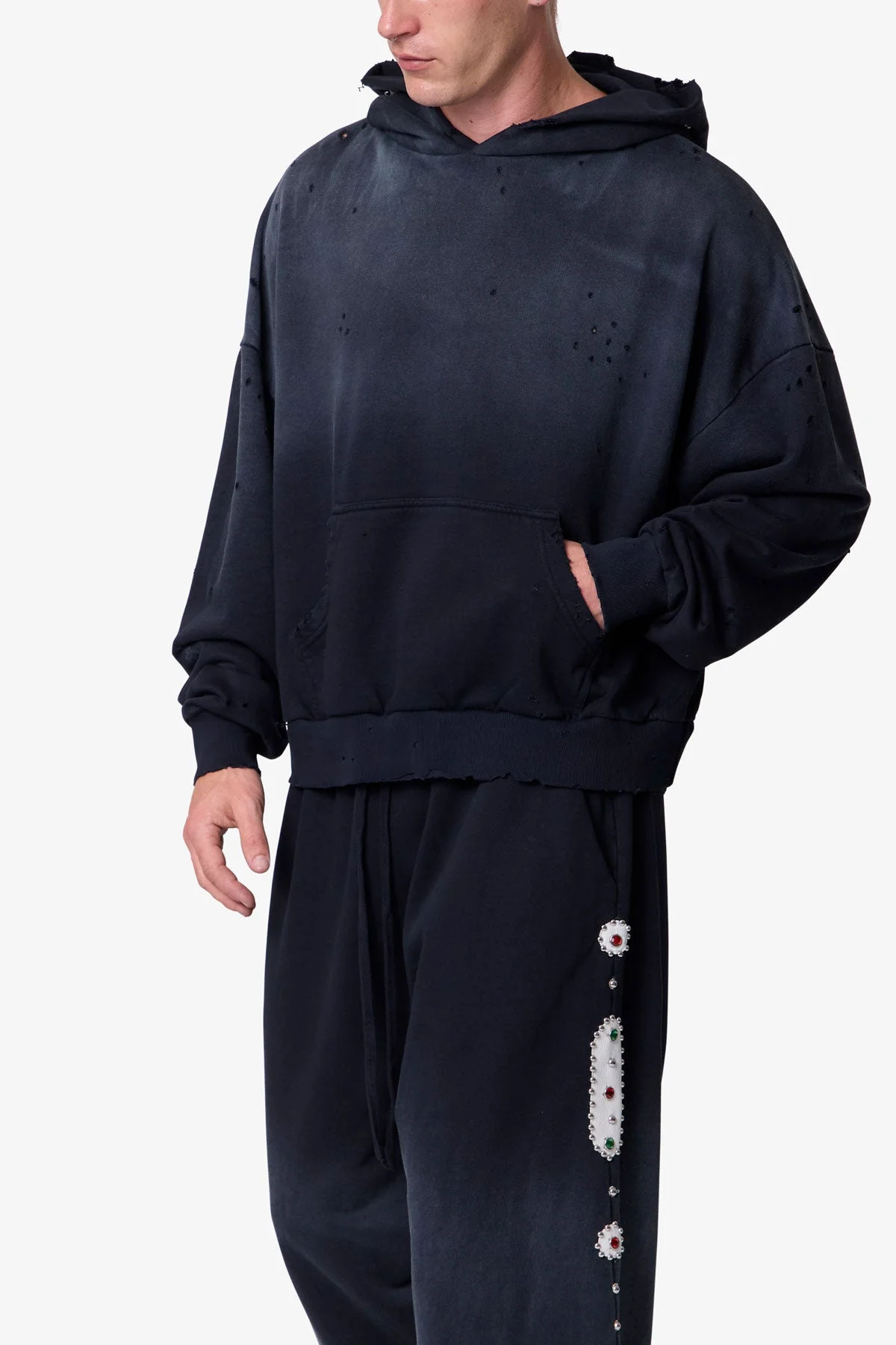 Mojave Hoodie - Washed Black - Image 6