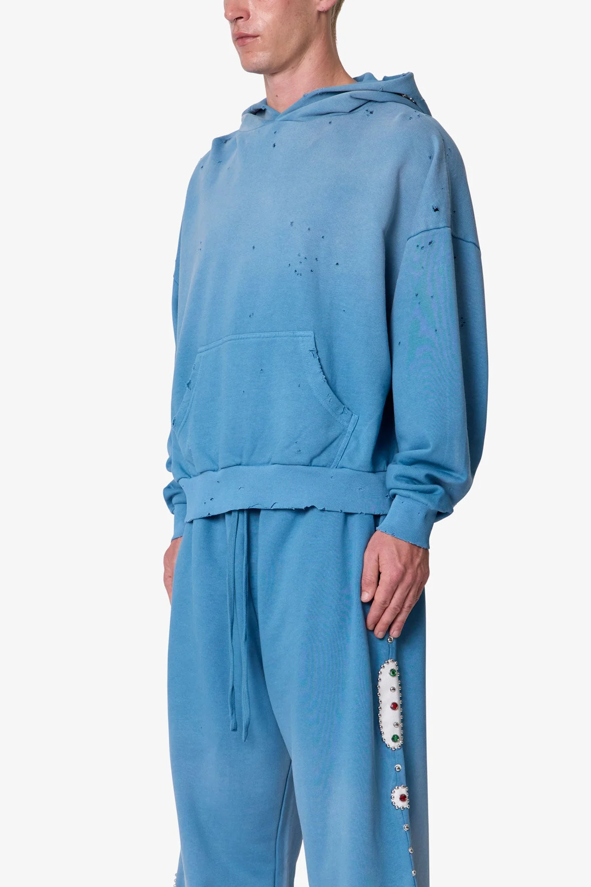 Mojave Hoodie - Washed Blue - Image 3