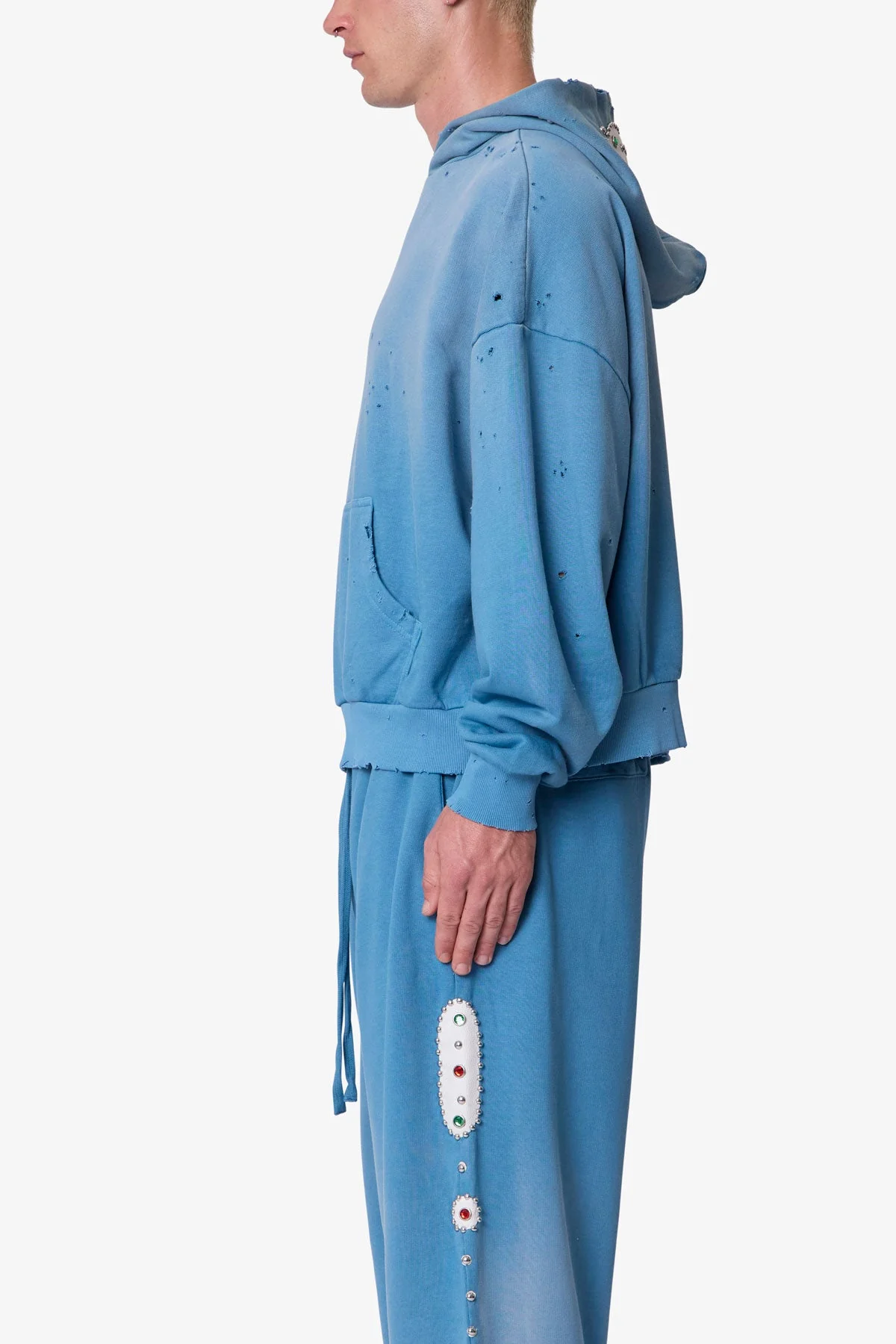 Mojave Hoodie - Washed Blue - Image 4