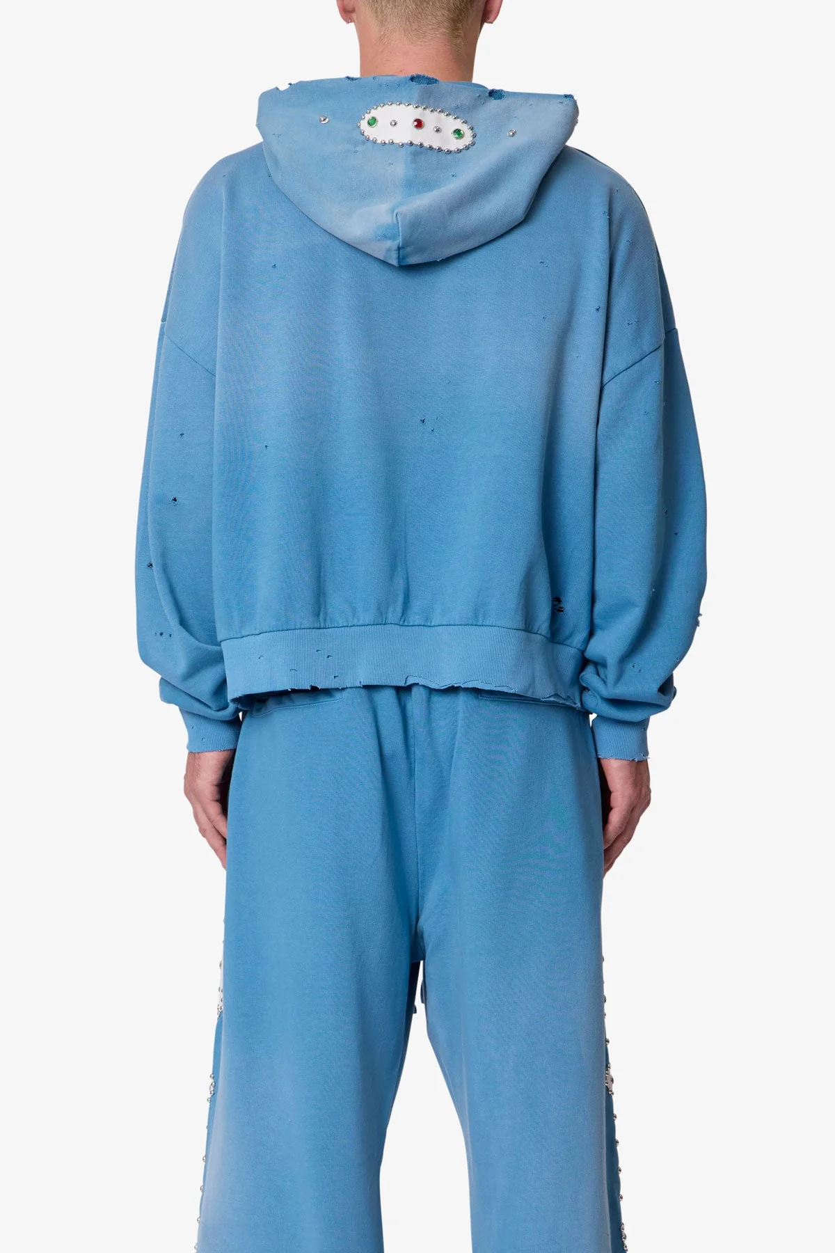 Mojave Hoodie - Washed Blue - Image 5
