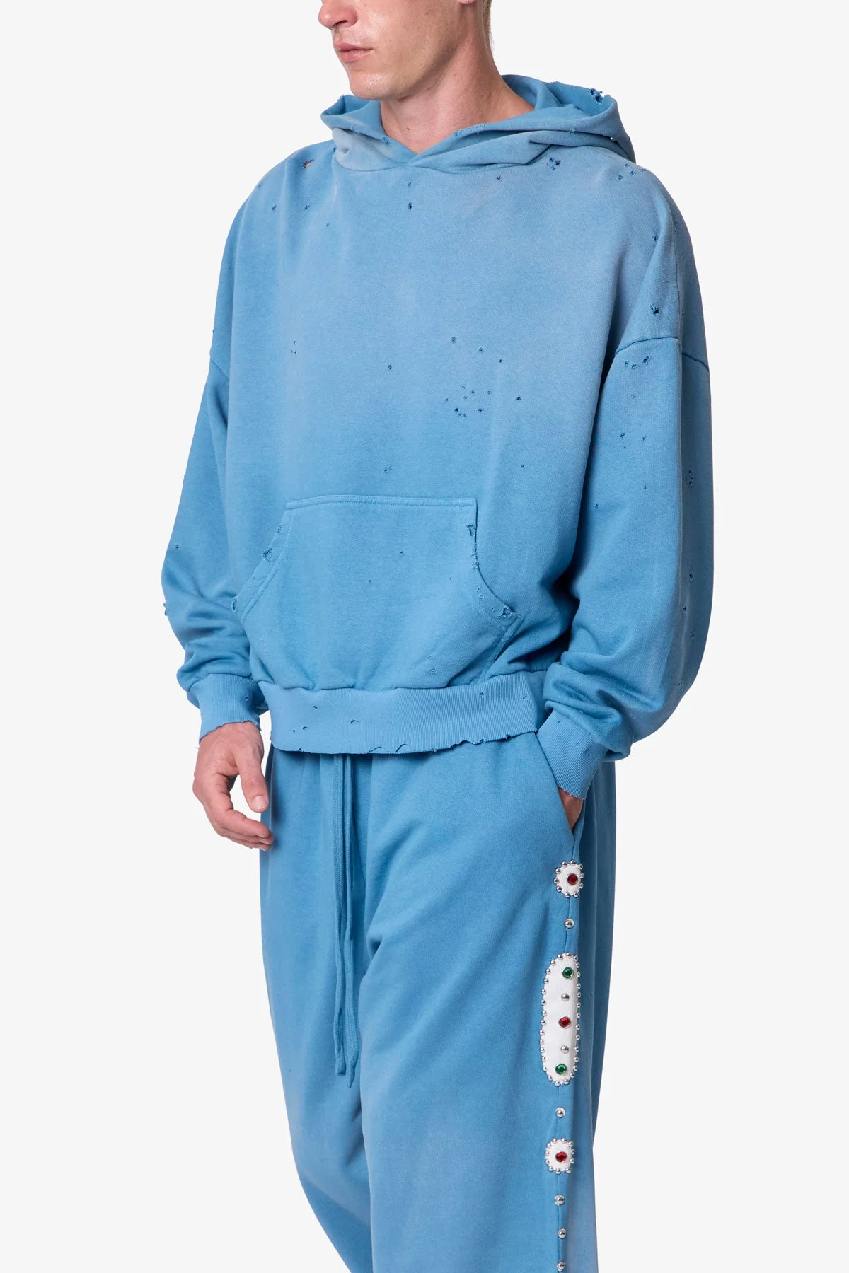 Mojave Hoodie - Washed Blue - Image 6