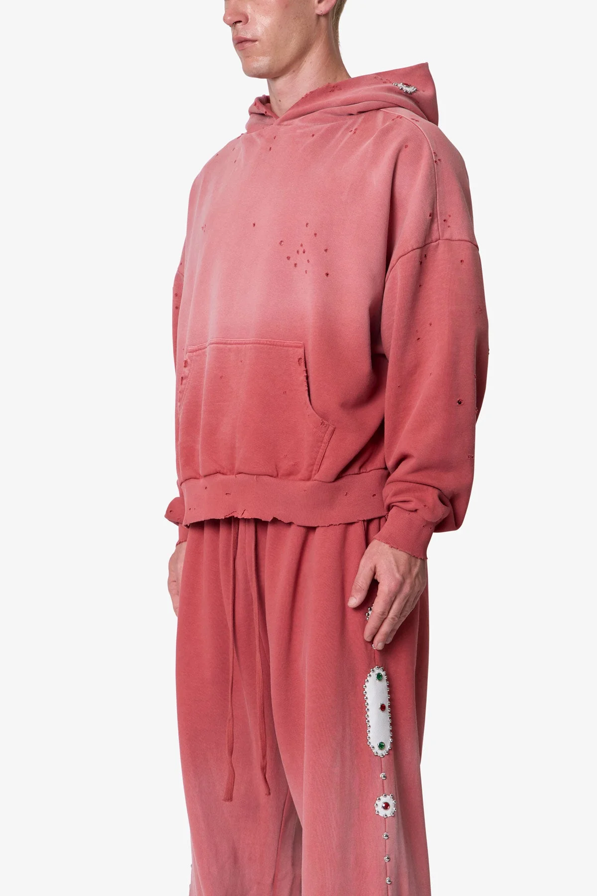 Mojave Hoodie - Washed Red - Image 3