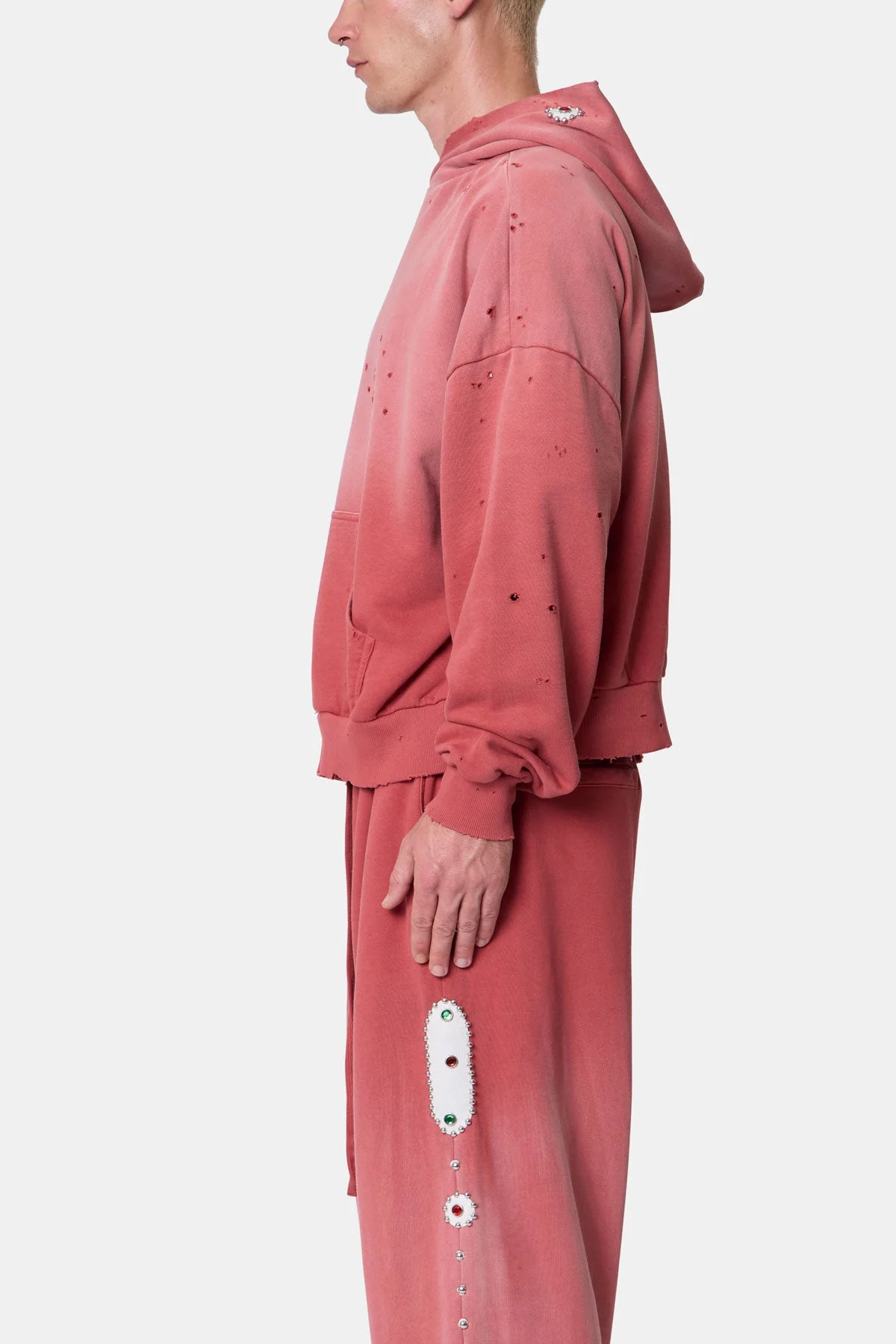 Mojave Hoodie - Washed Red - Image 4