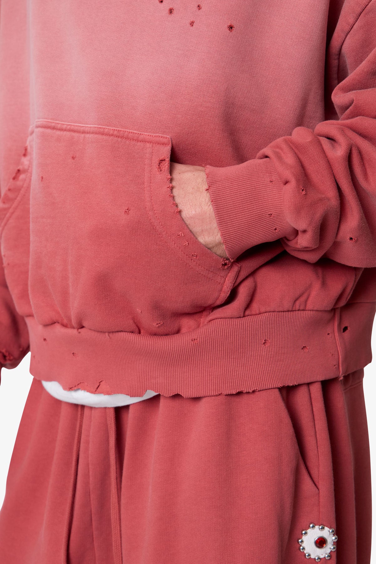 Mojave Hoodie - Washed Red - Image 7