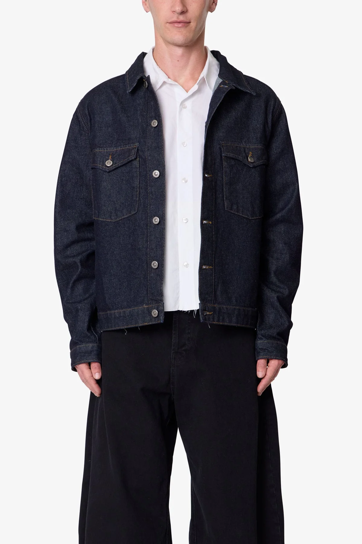 Raw Denim Jacket - Raw Blue - Image 3