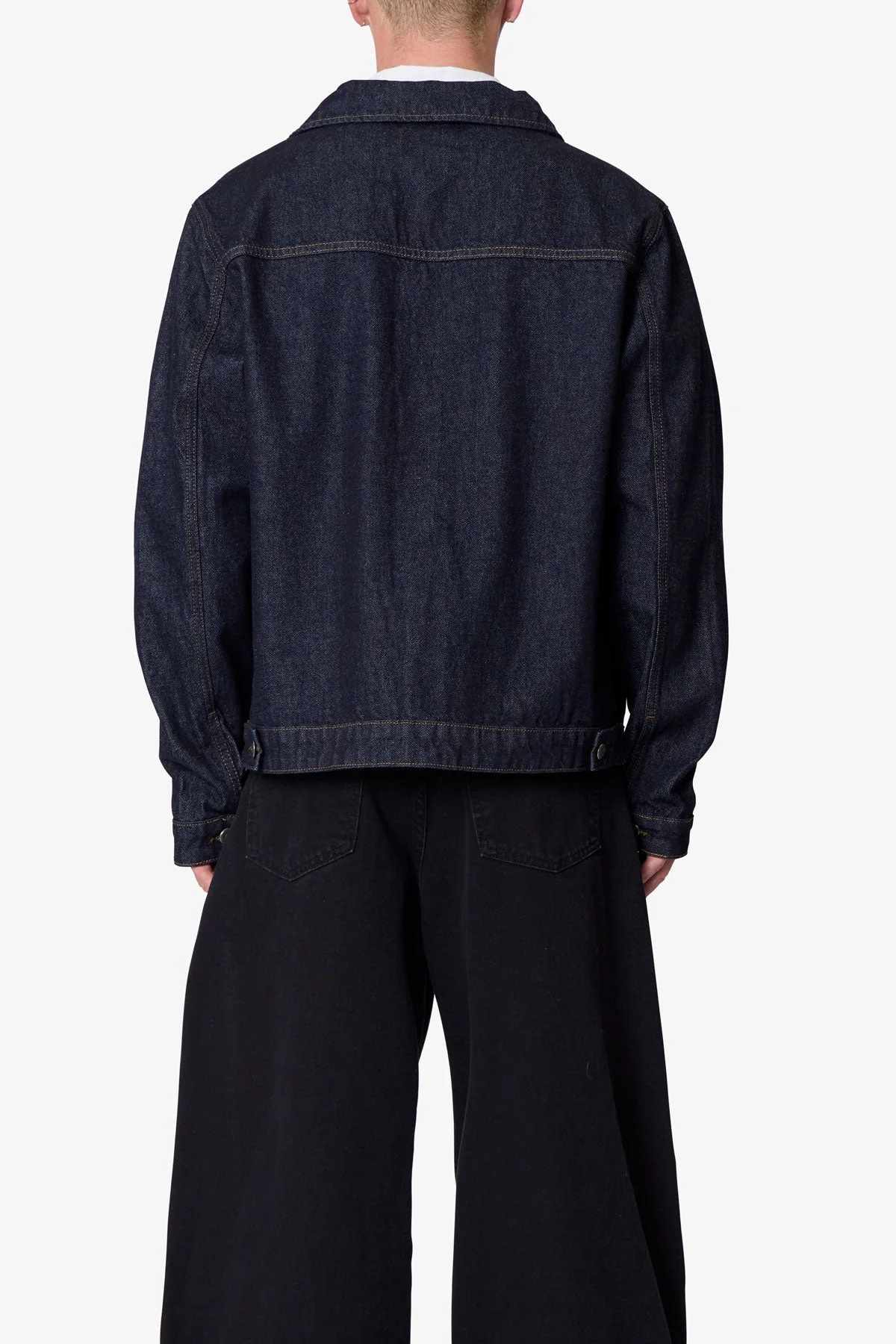 Raw Denim Jacket - Raw Blue - Image 6